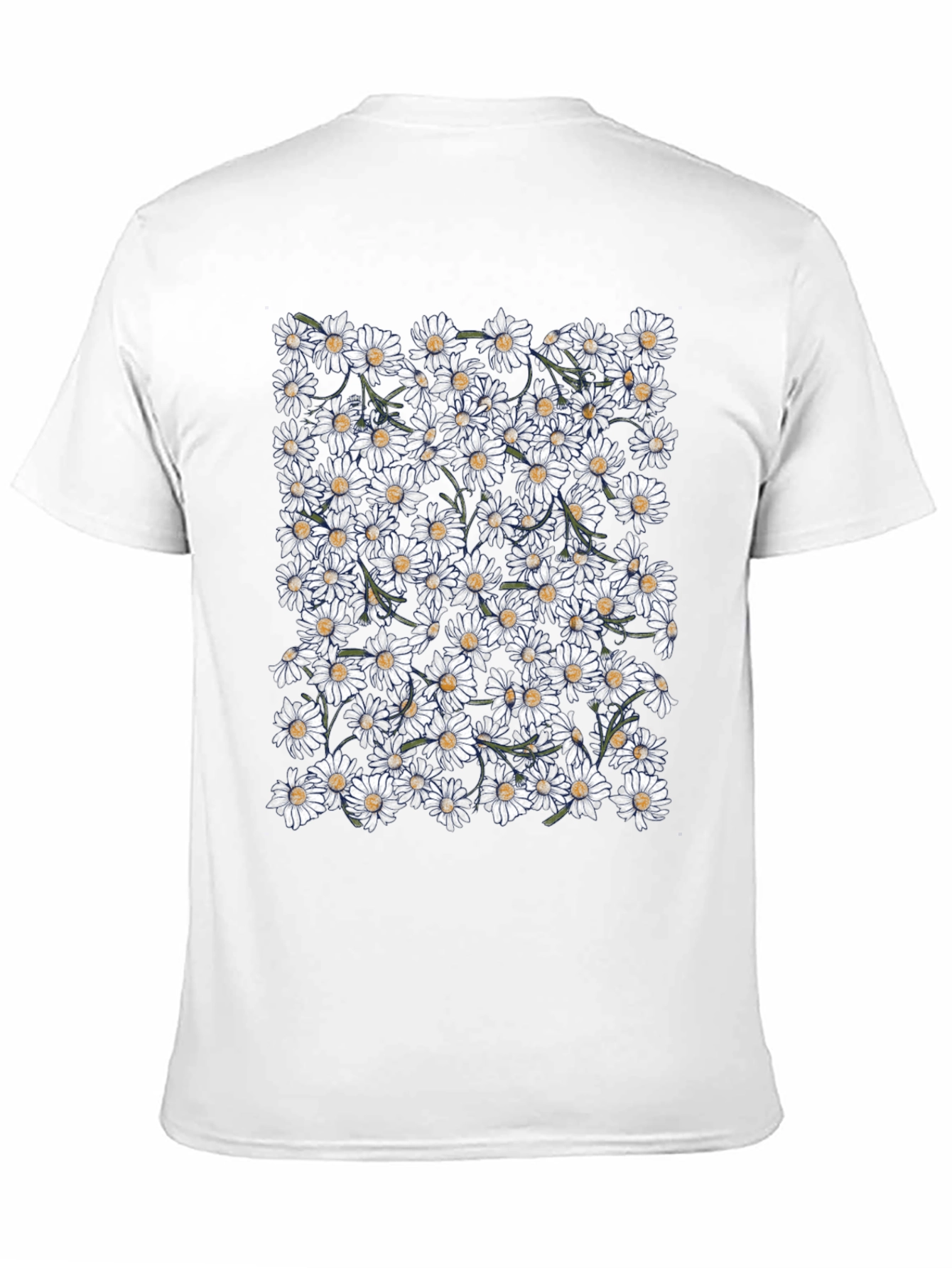 Daisy Flower Print T-Shirt