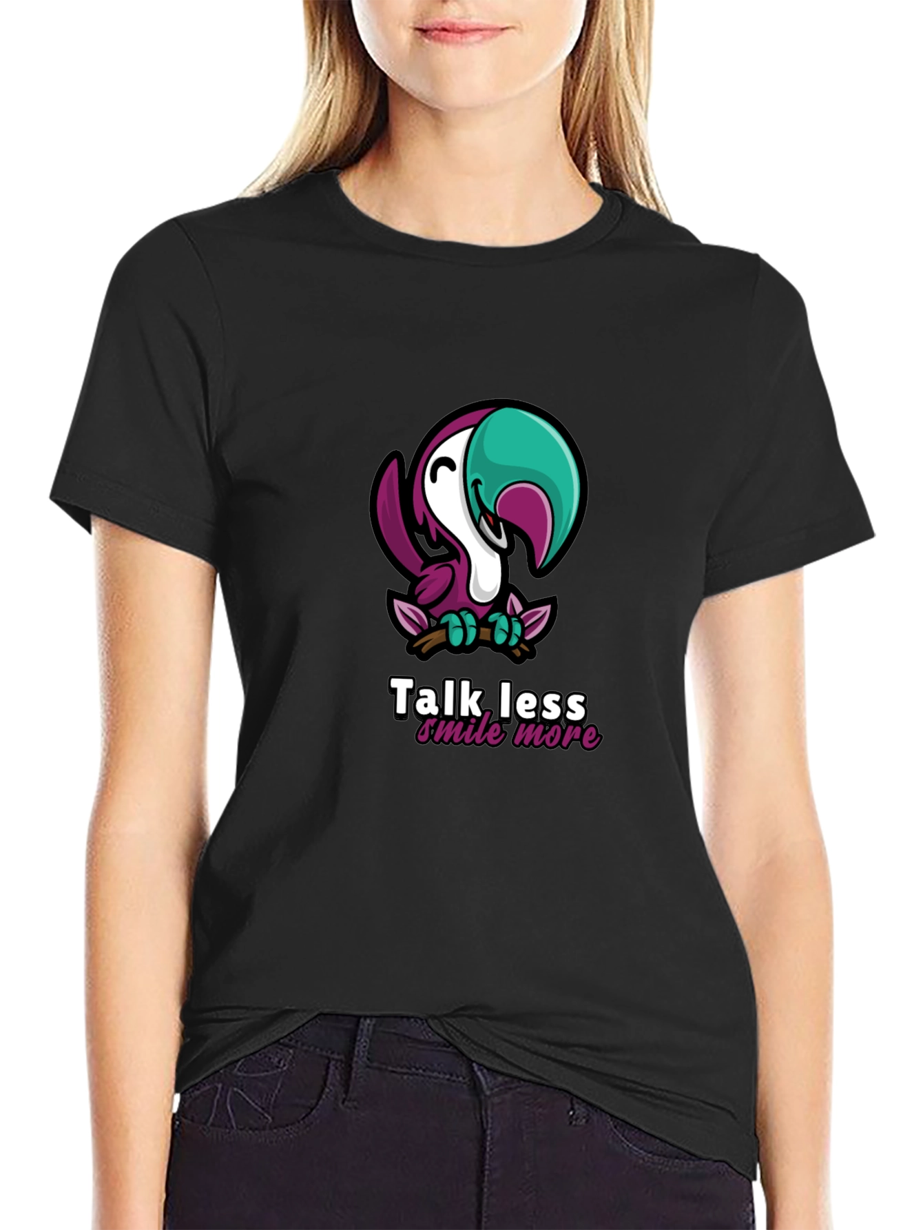 Talk Less Smile More Graphic Tee