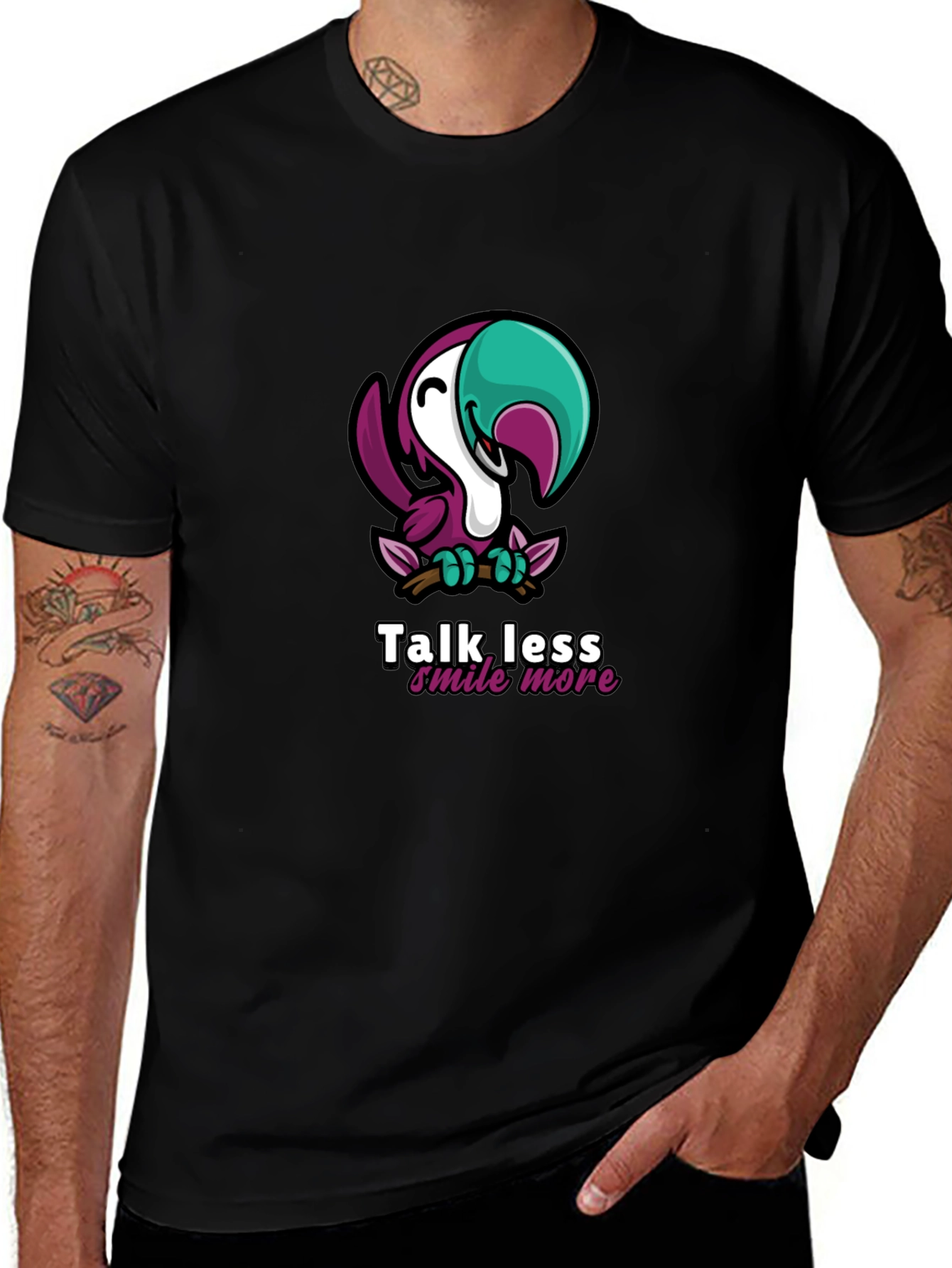 Talk Less Smile More Graphic Tee