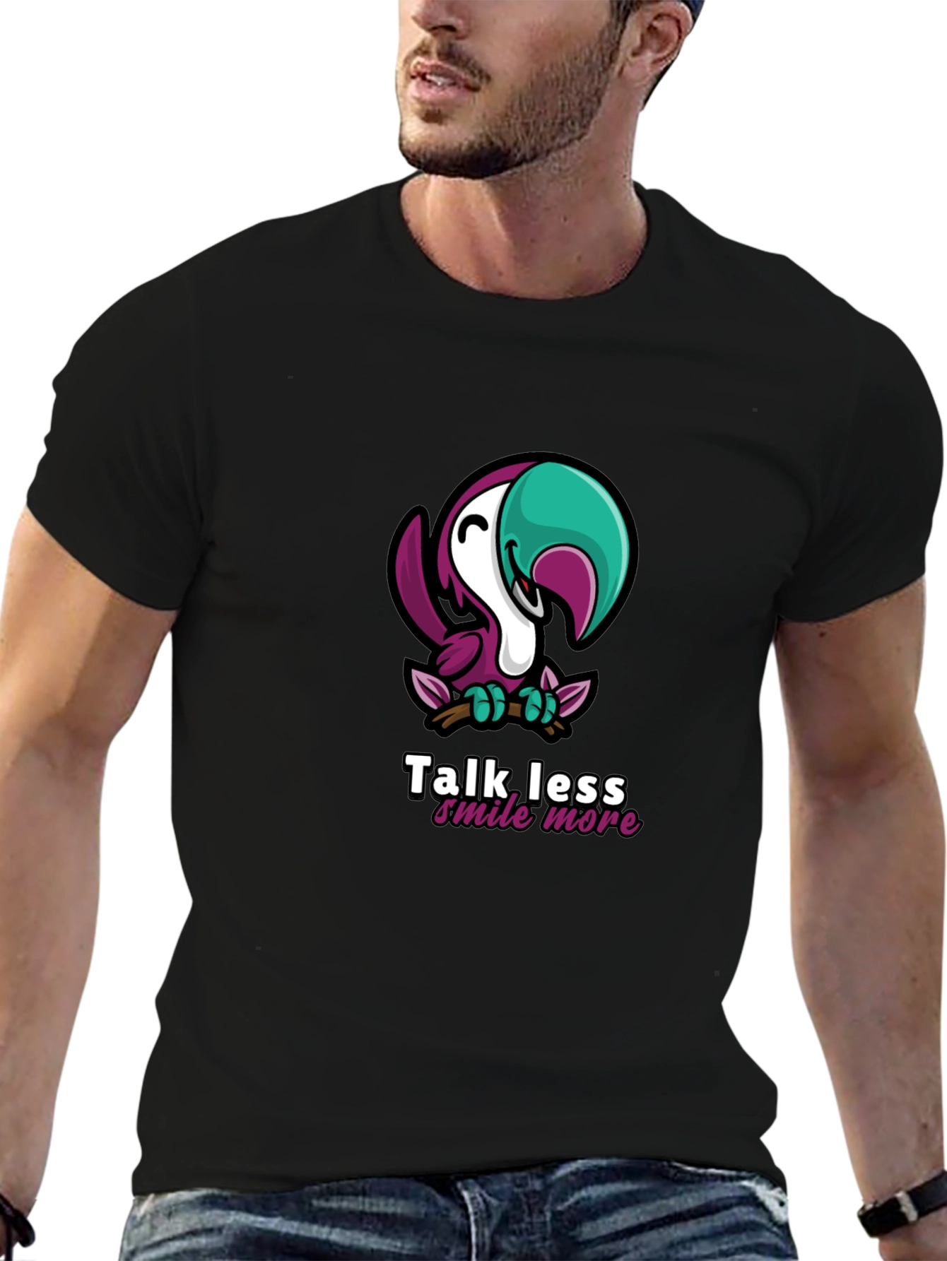 Talk Less Smile More Graphic Tee