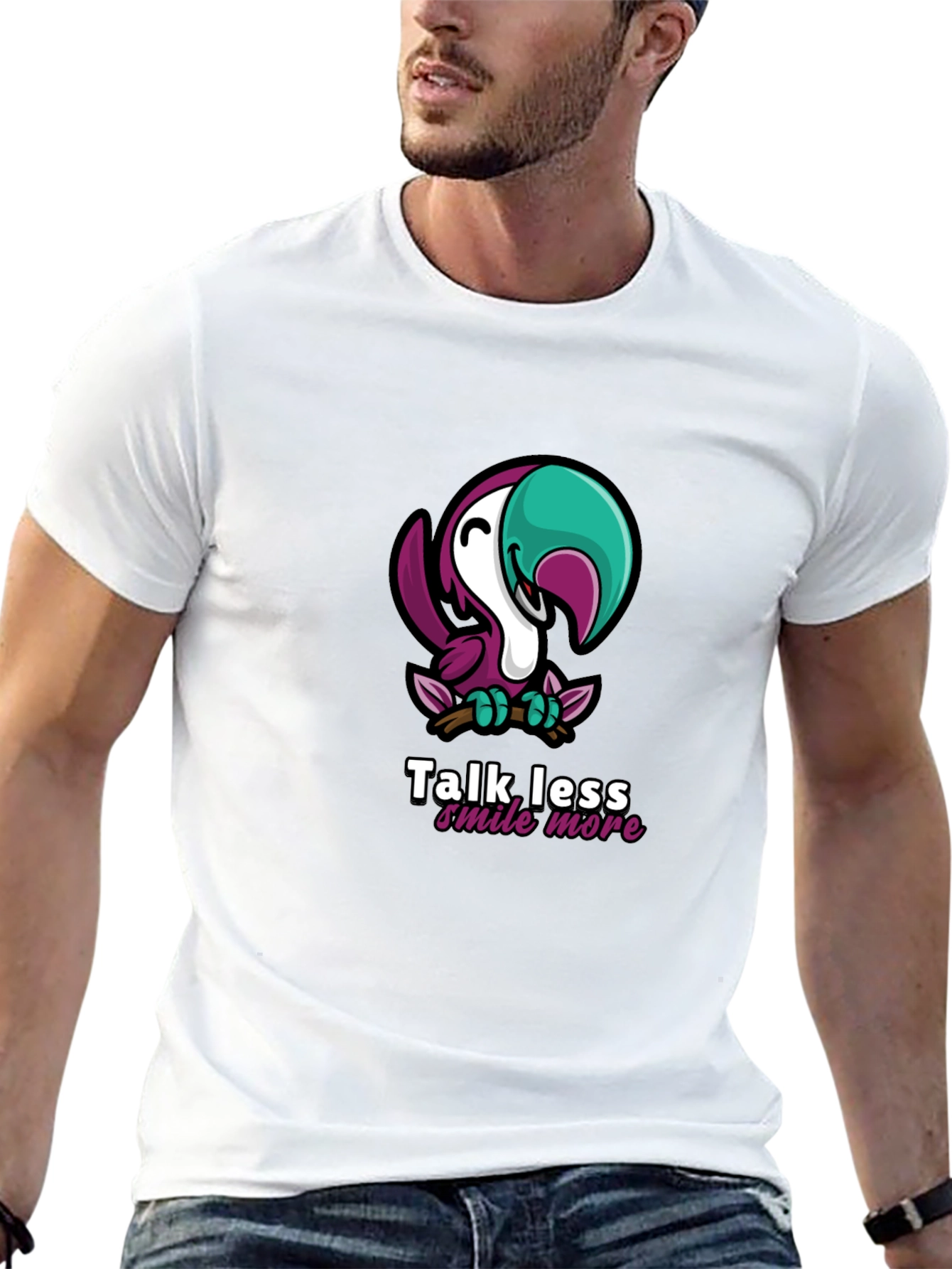 Talk Less Smile More Graphic Tee
