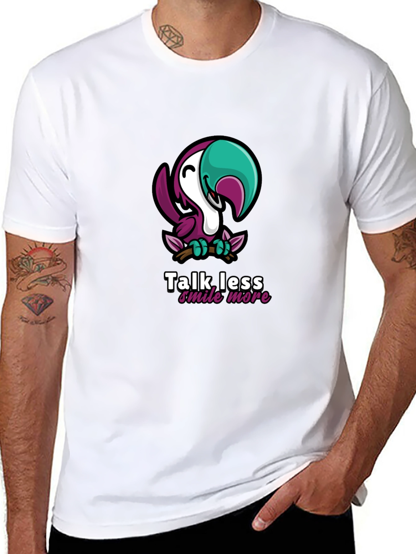 Talk Less Smile More Graphic Tee