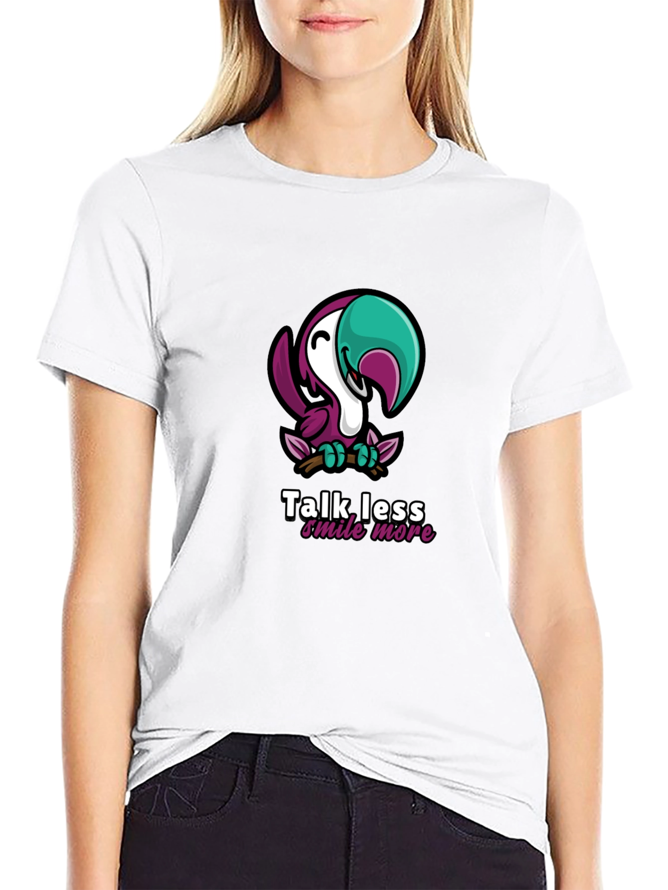 Talk Less Smile More Graphic Tee