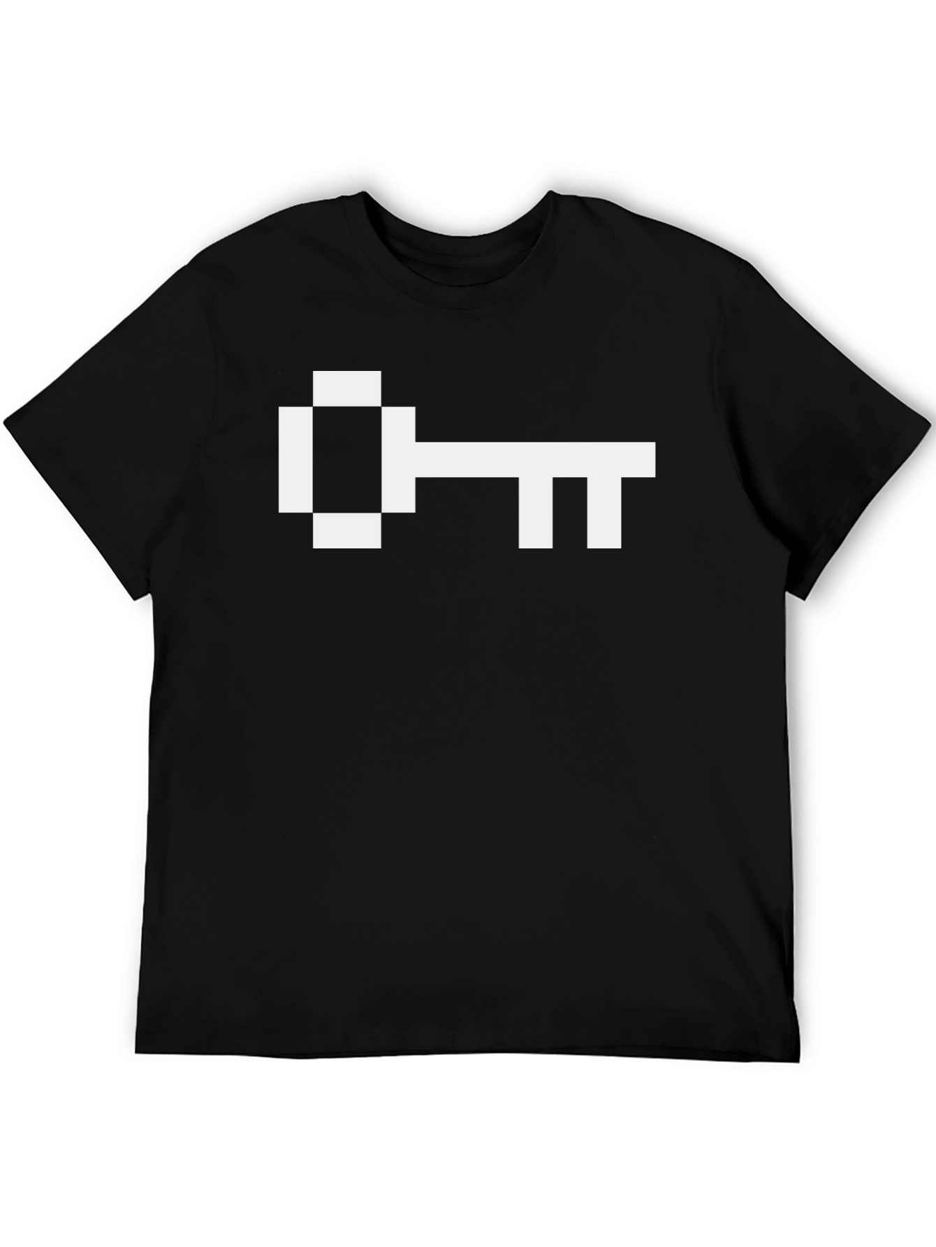 Pixel Key Graphic Tee - Unlock Your Style!