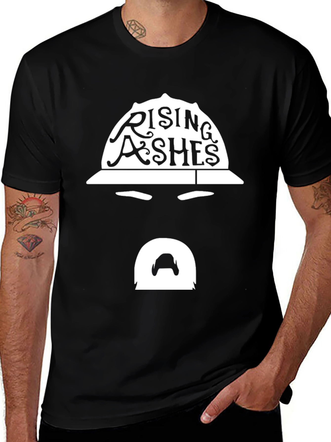 Rising Ashes Graphic T-Shirt - Cool Design