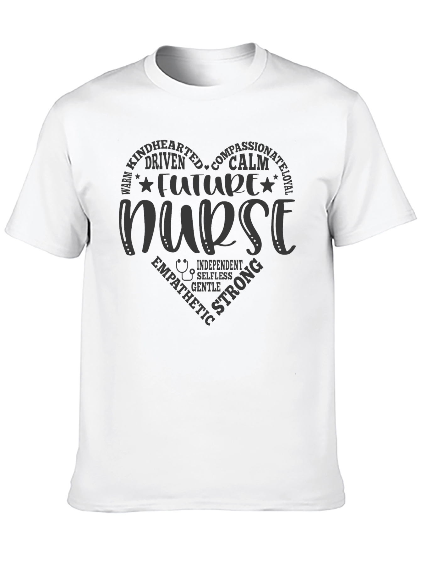 Future Nurse Graphic T-Shirt - Compassionate Care