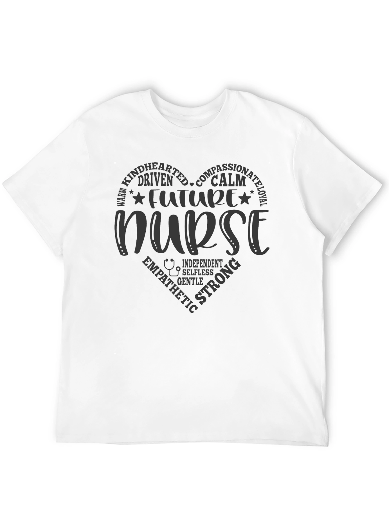 Future Nurse Graphic T-Shirt - Compassionate Care