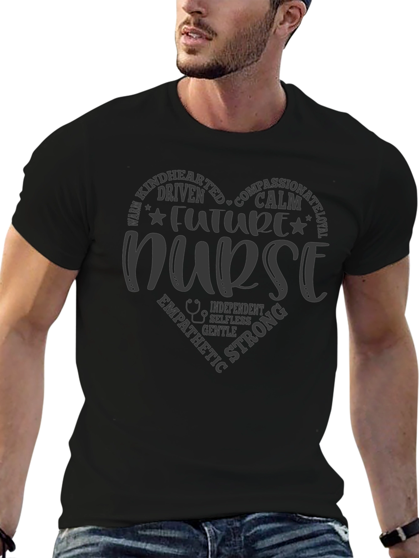 Future Nurse Graphic T-Shirt - Compassionate Care