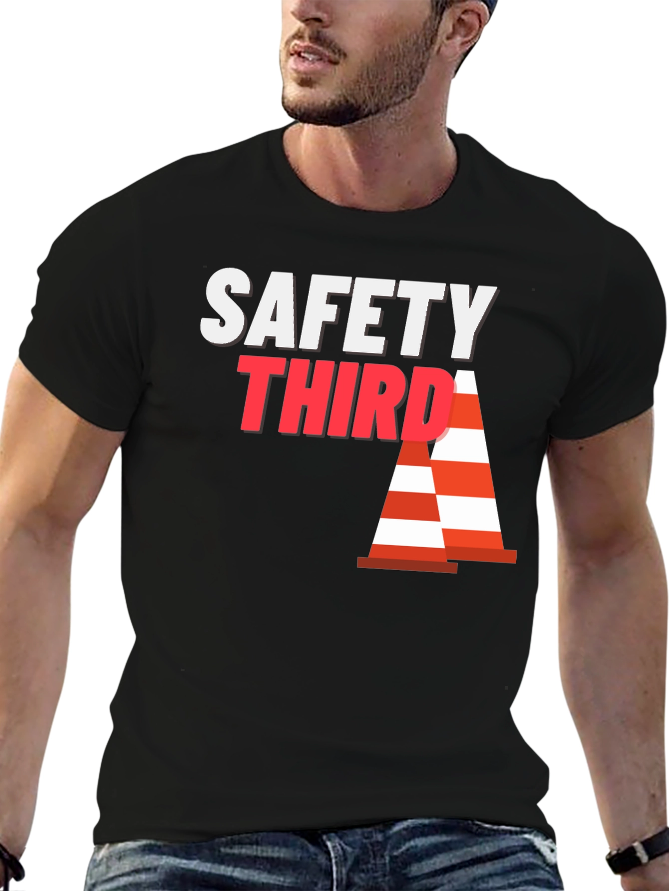 Safety Third Graphic T-Shirt