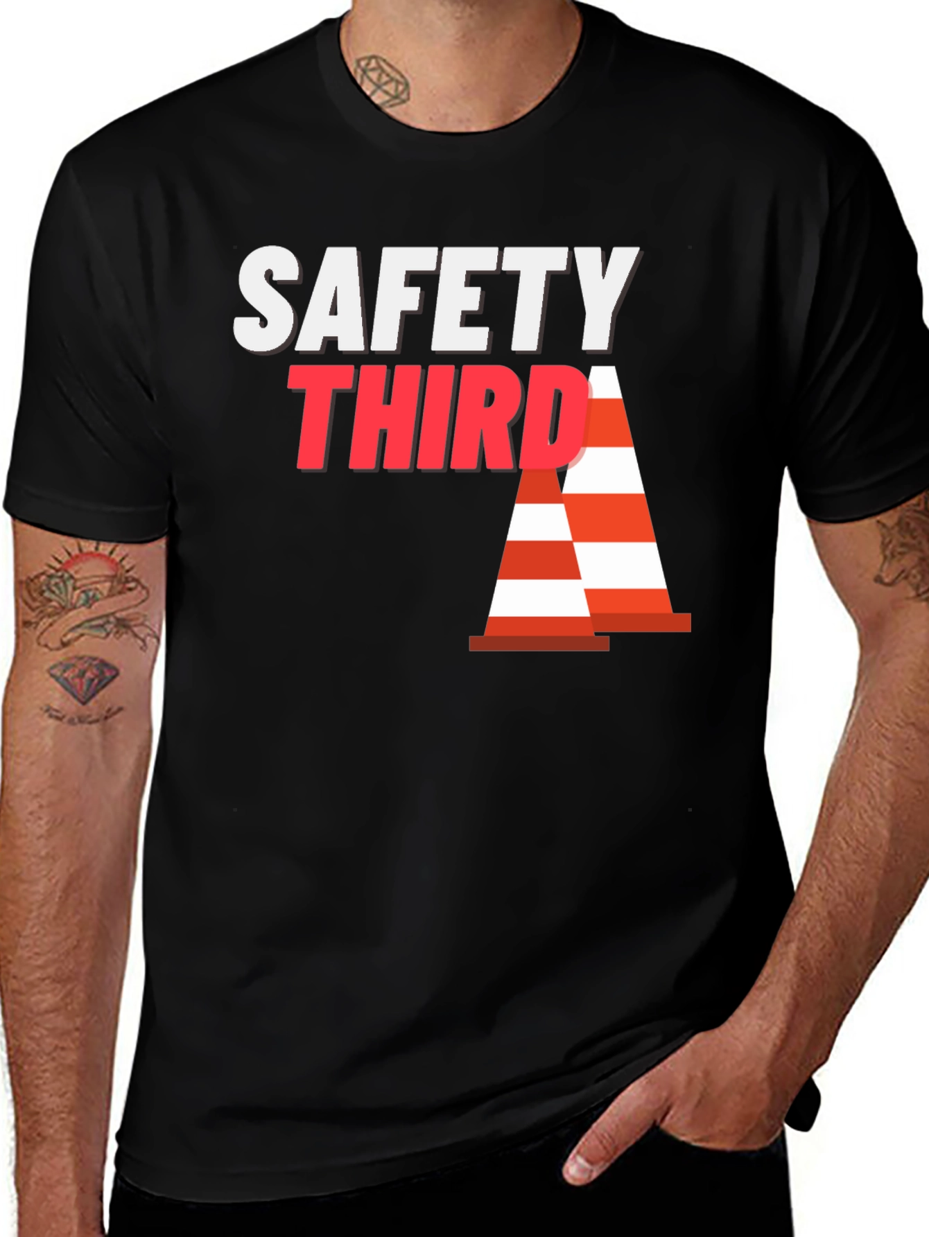 Safety Third Graphic T-Shirt