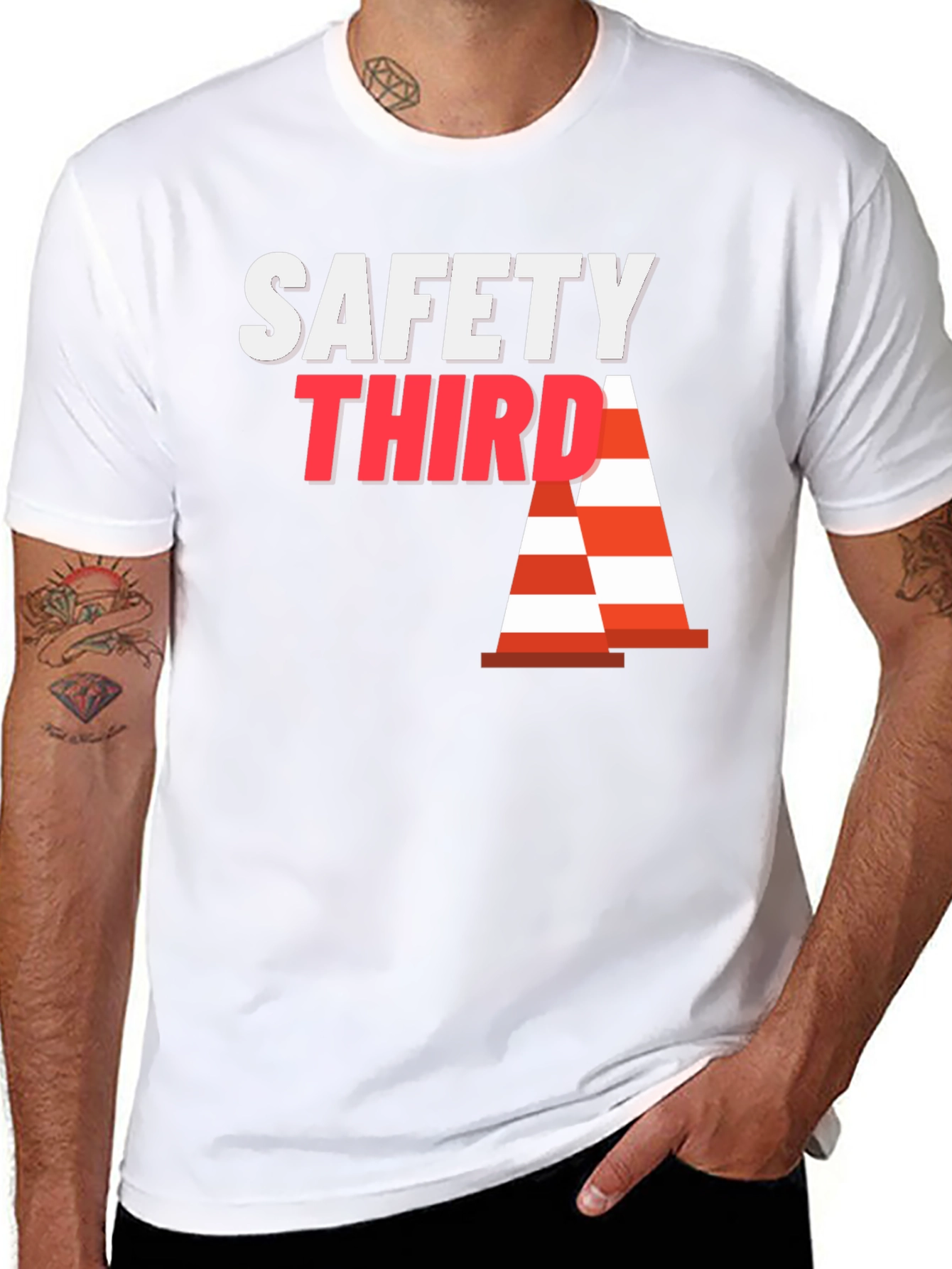 Safety Third Graphic T-Shirt