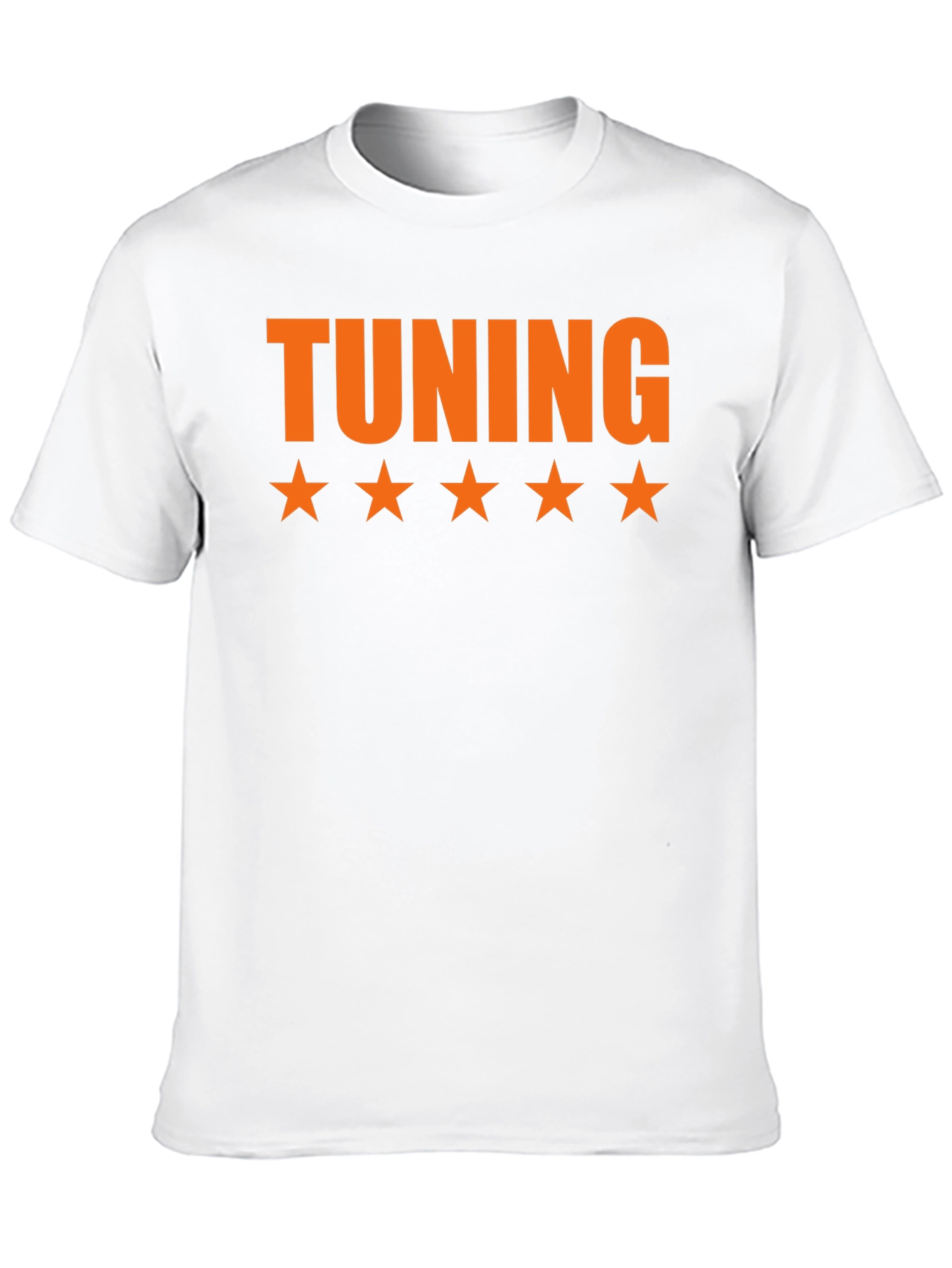 Tuning Five Star Black T-Shirt