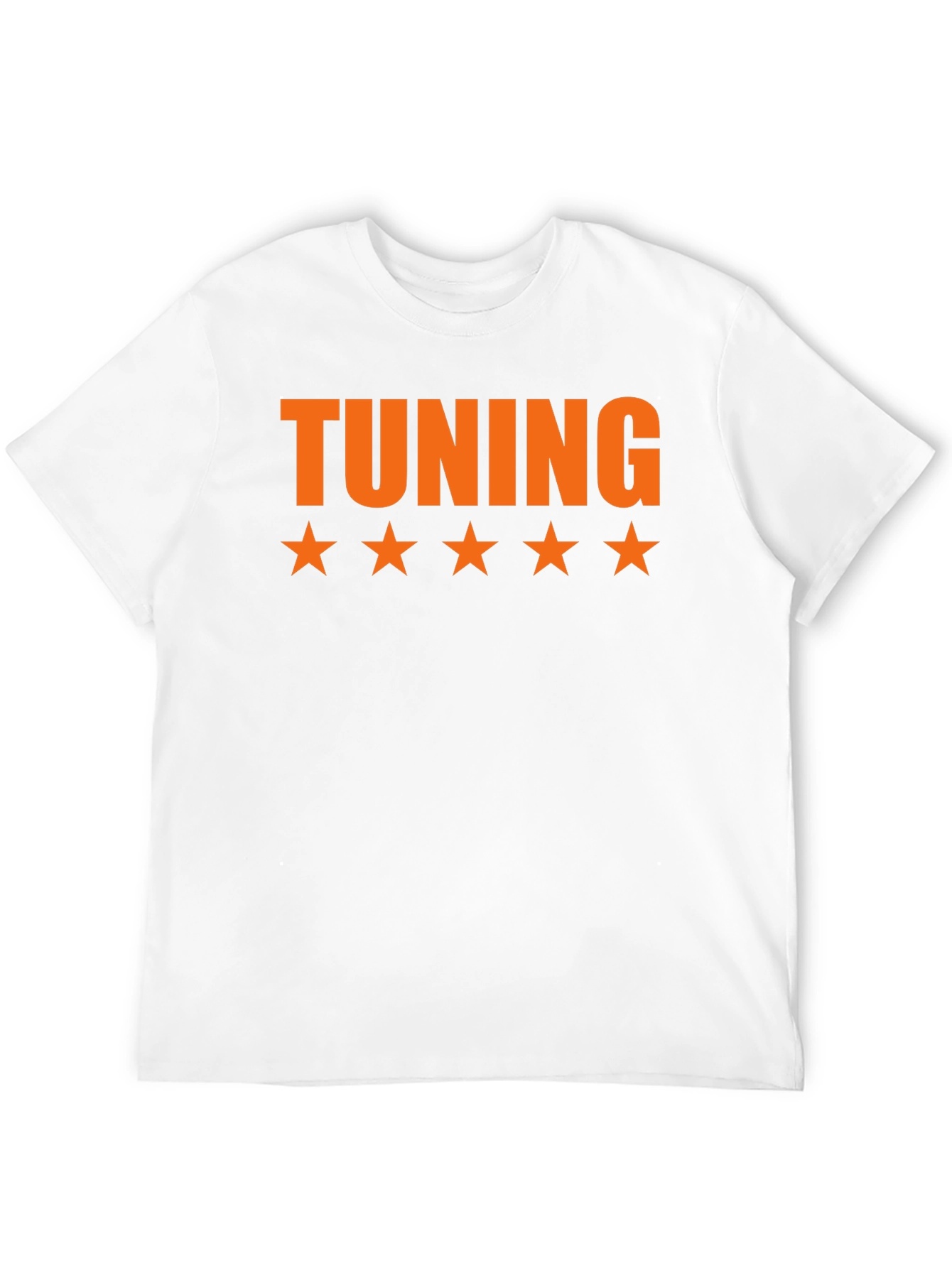 Tuning Five Star Black T-Shirt
