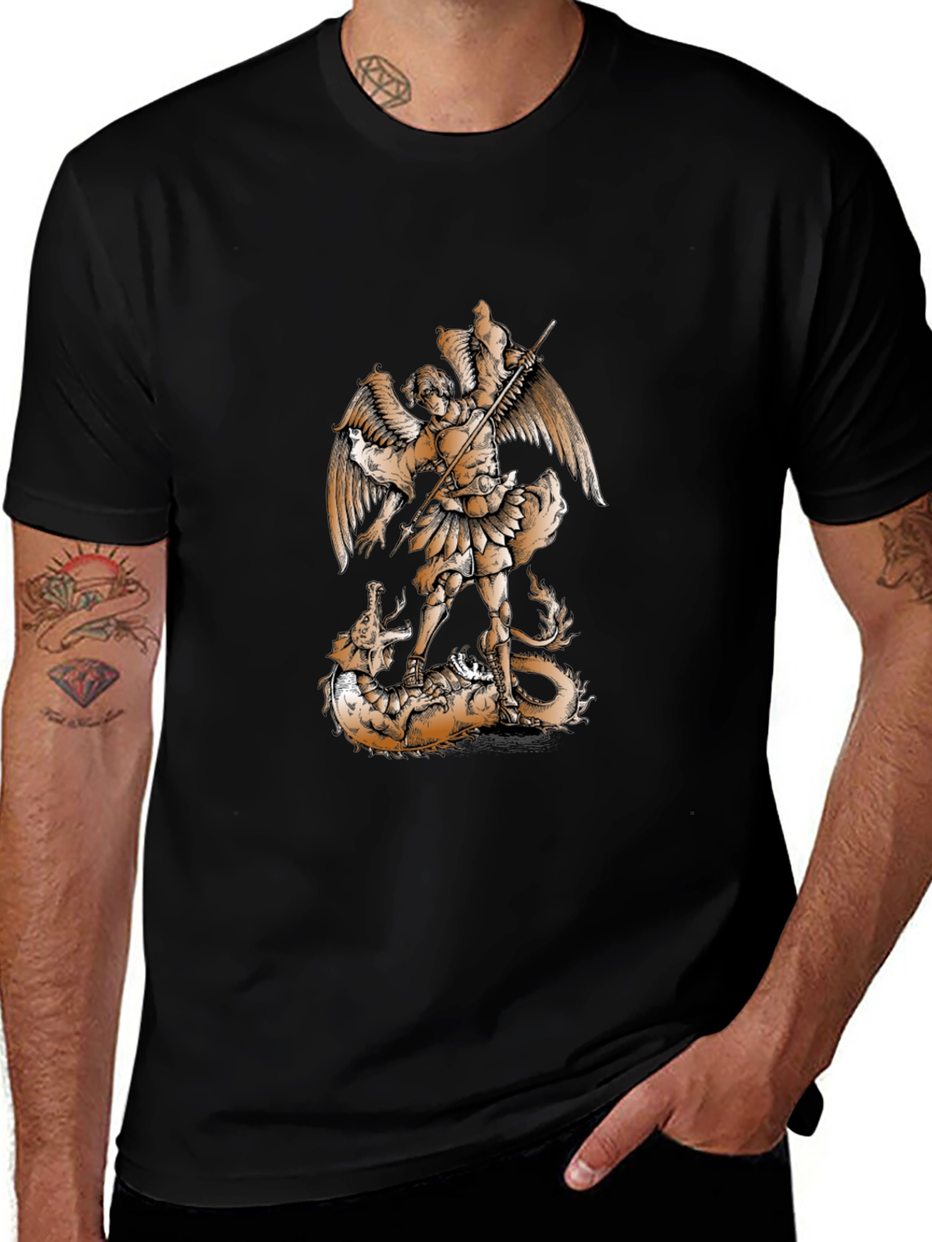 Angel & Dragon Graphic Tee