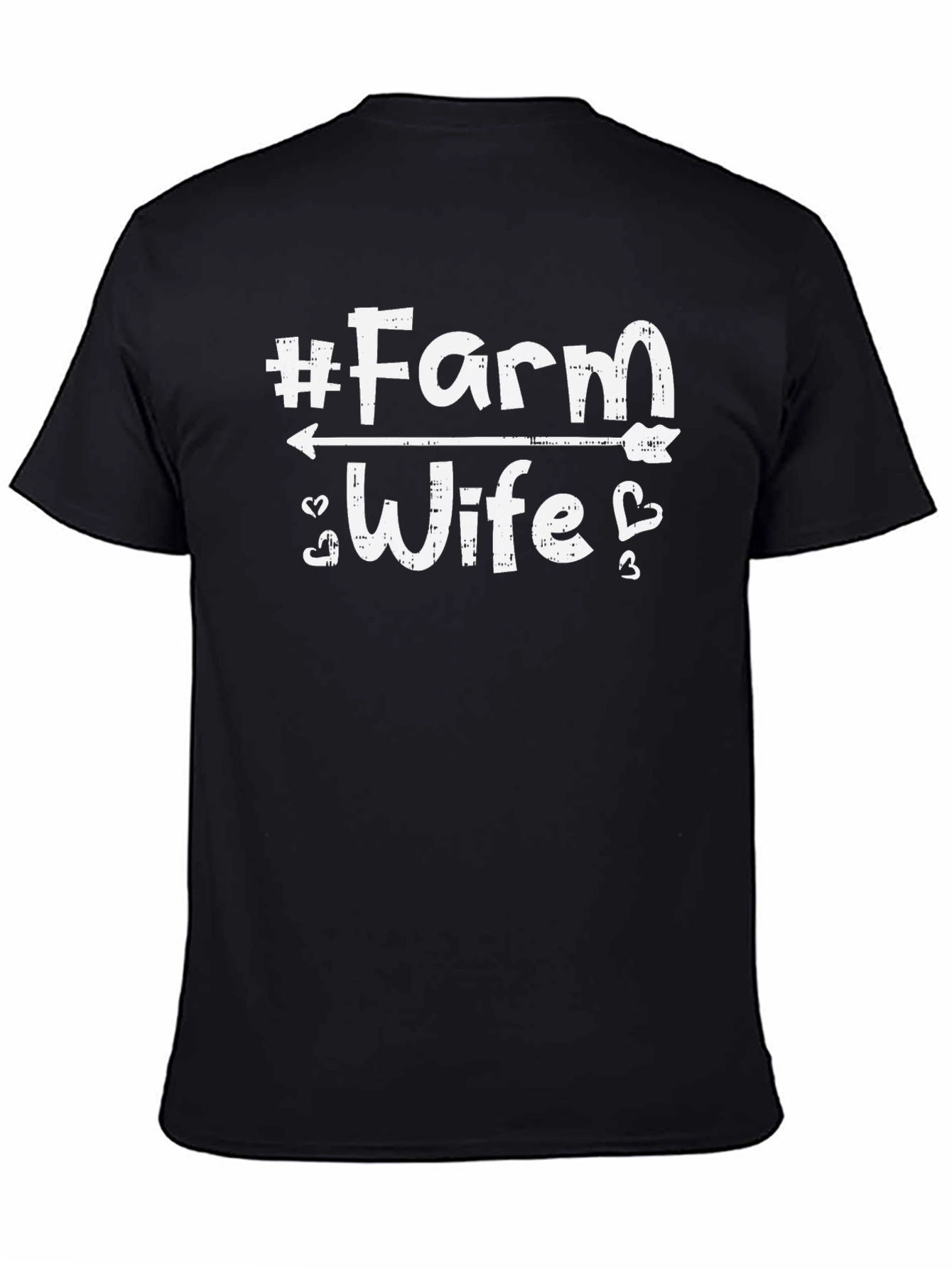 Farm Wife T-Shirt - Black