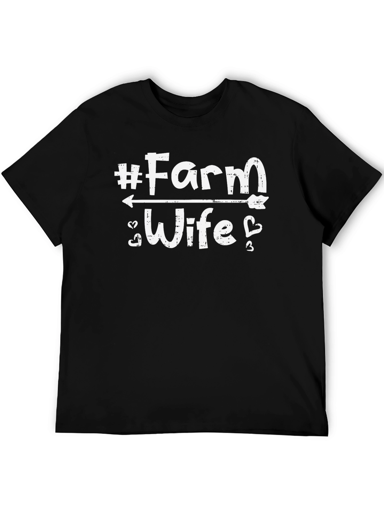 Farm Wife T-Shirt - Black