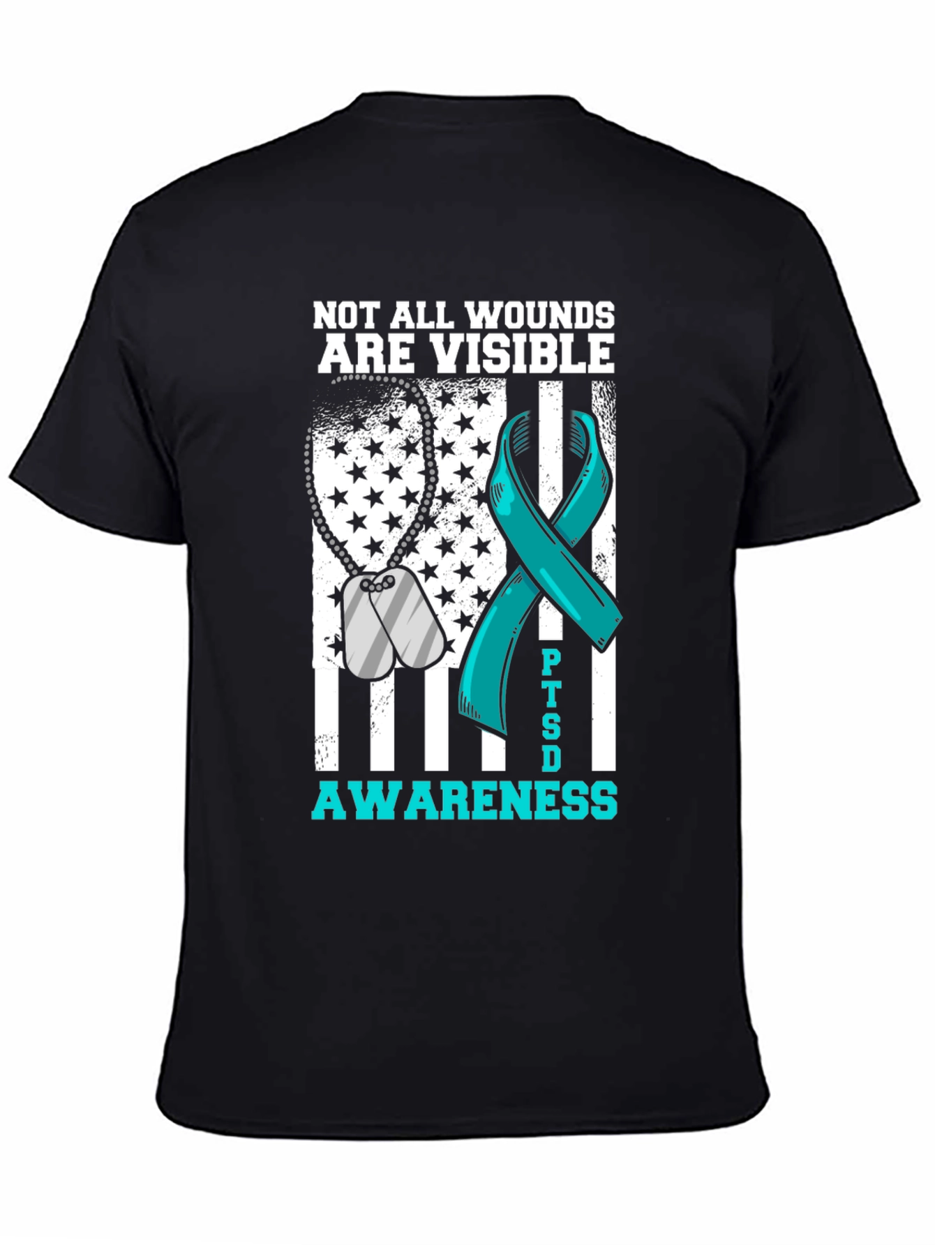 PTSD Awareness Graphic T-Shirt