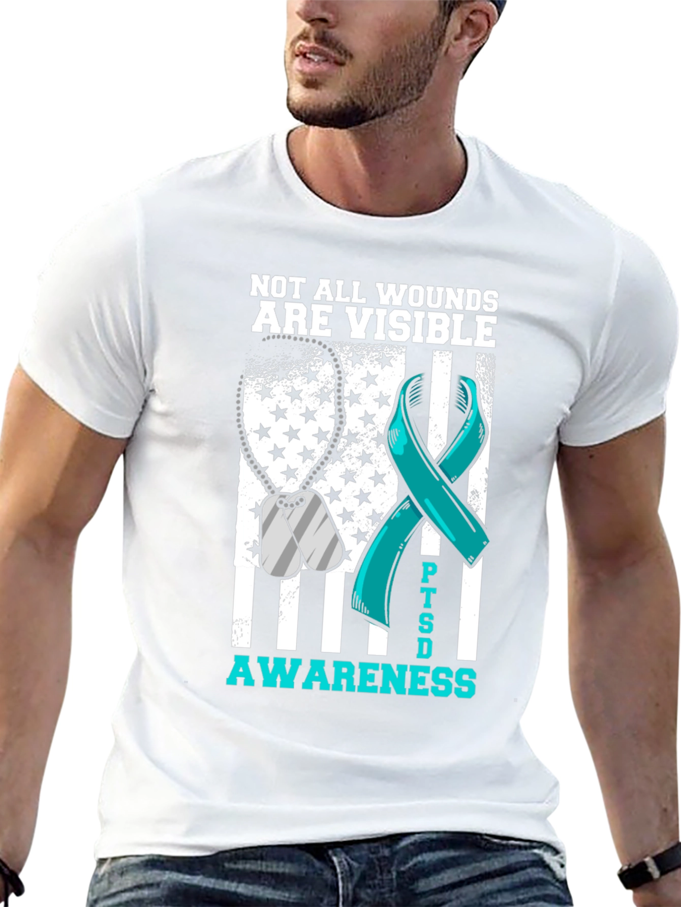 PTSD Awareness Graphic T-Shirt