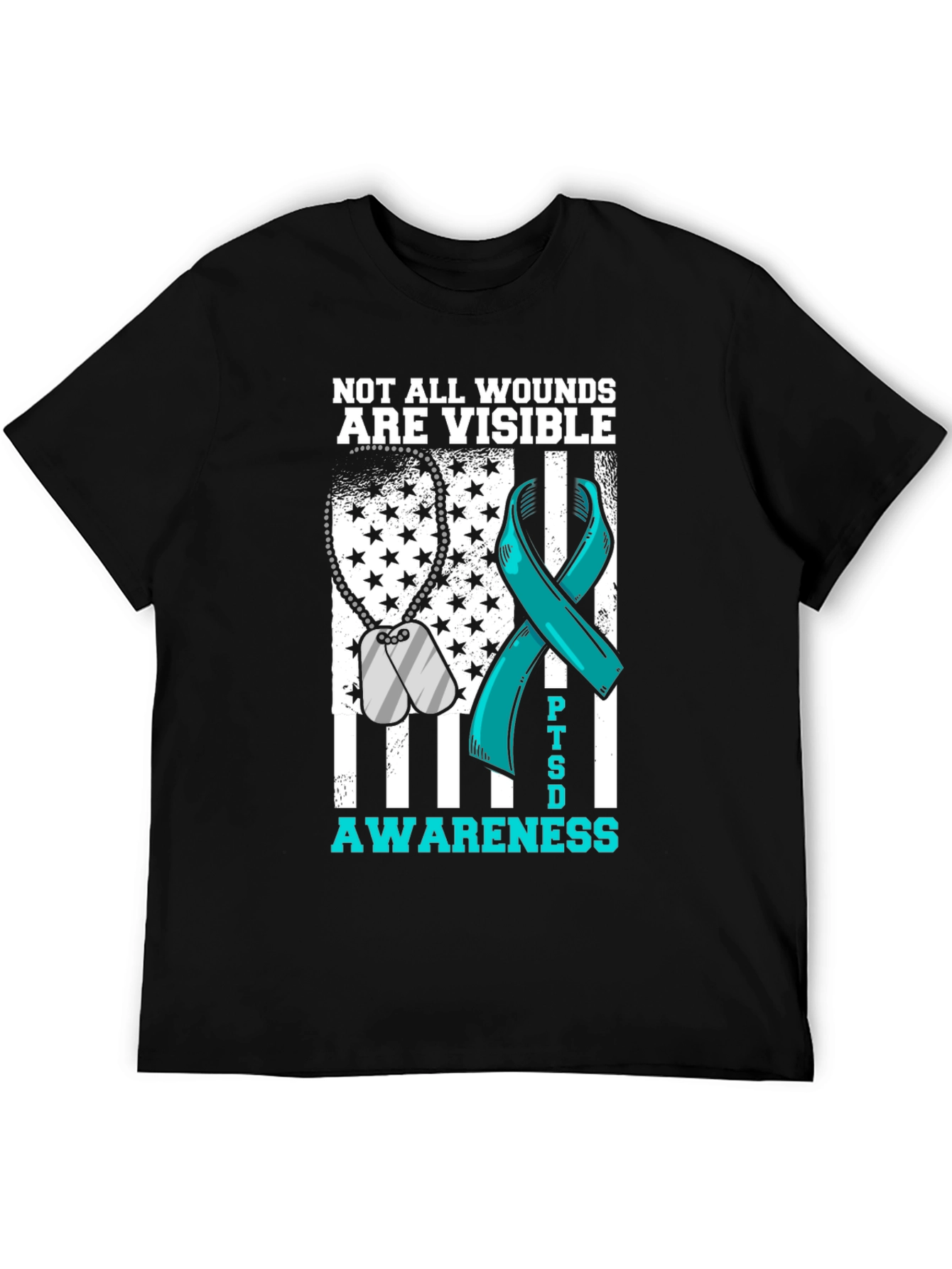 PTSD Awareness Graphic T-Shirt