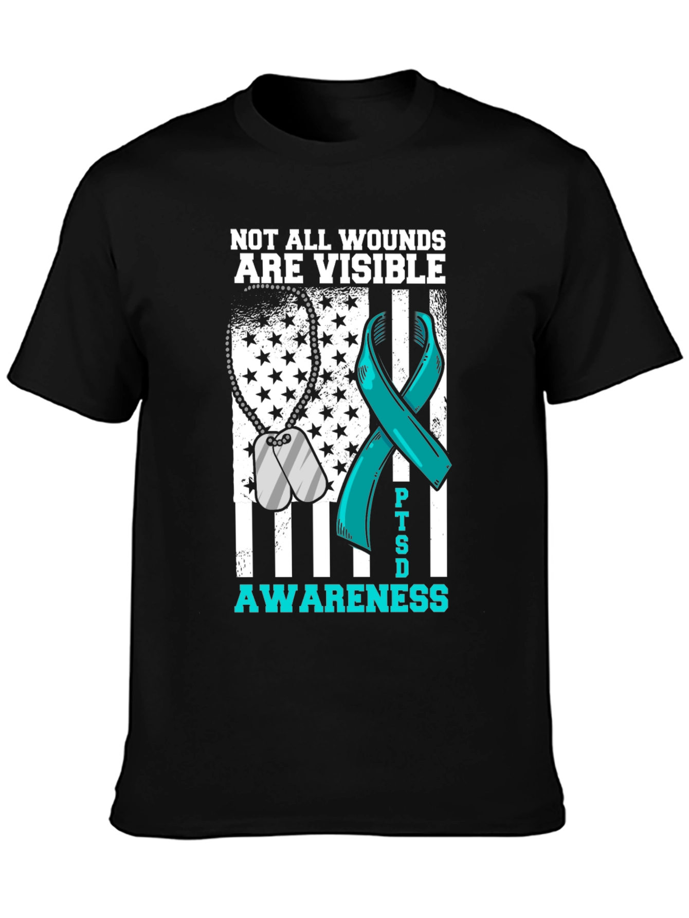 PTSD Awareness Graphic T-Shirt