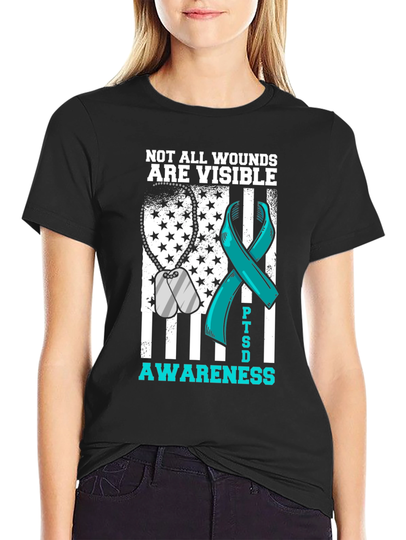 PTSD Awareness Graphic T-Shirt