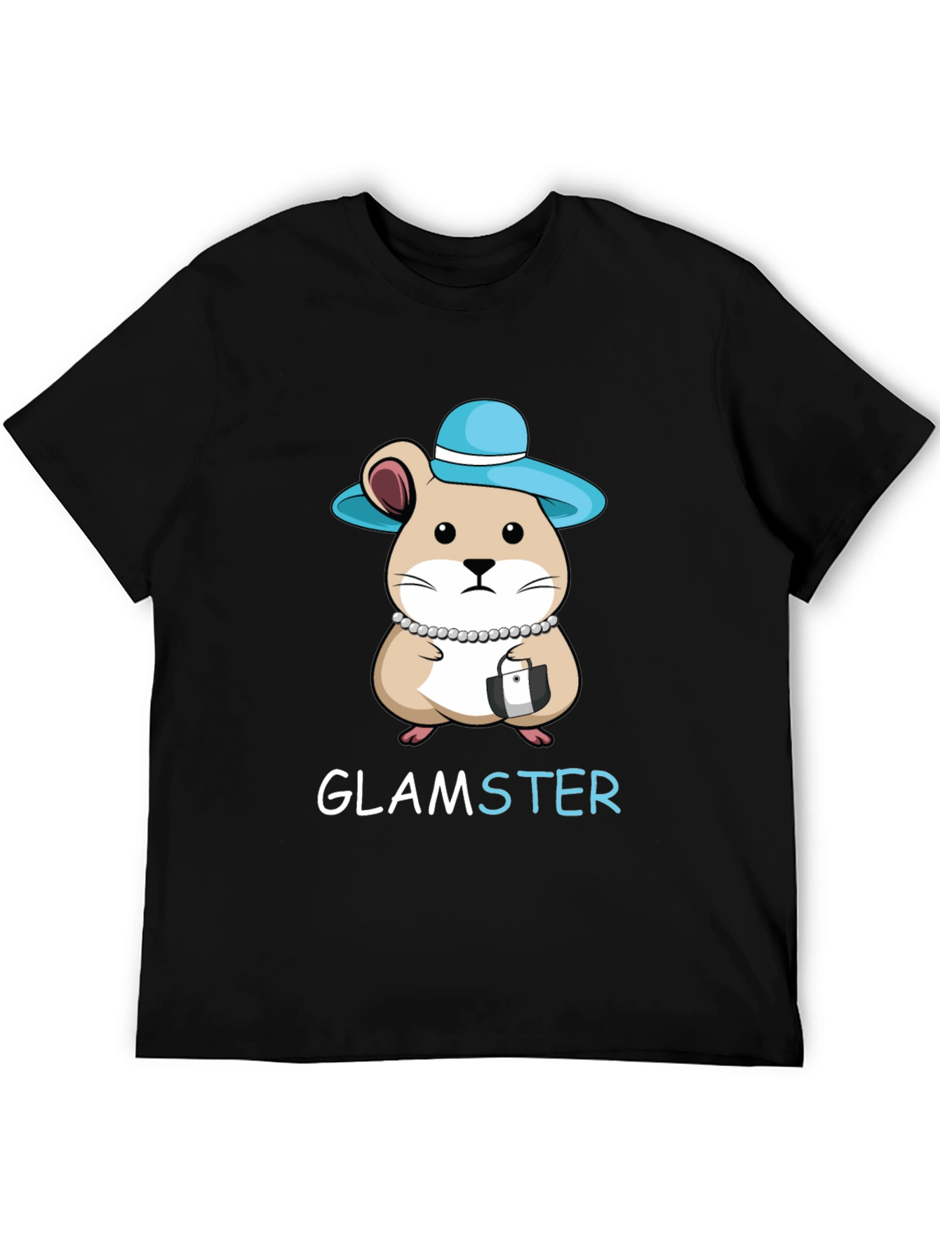 Glamster Hamster Graphic T-Shirt