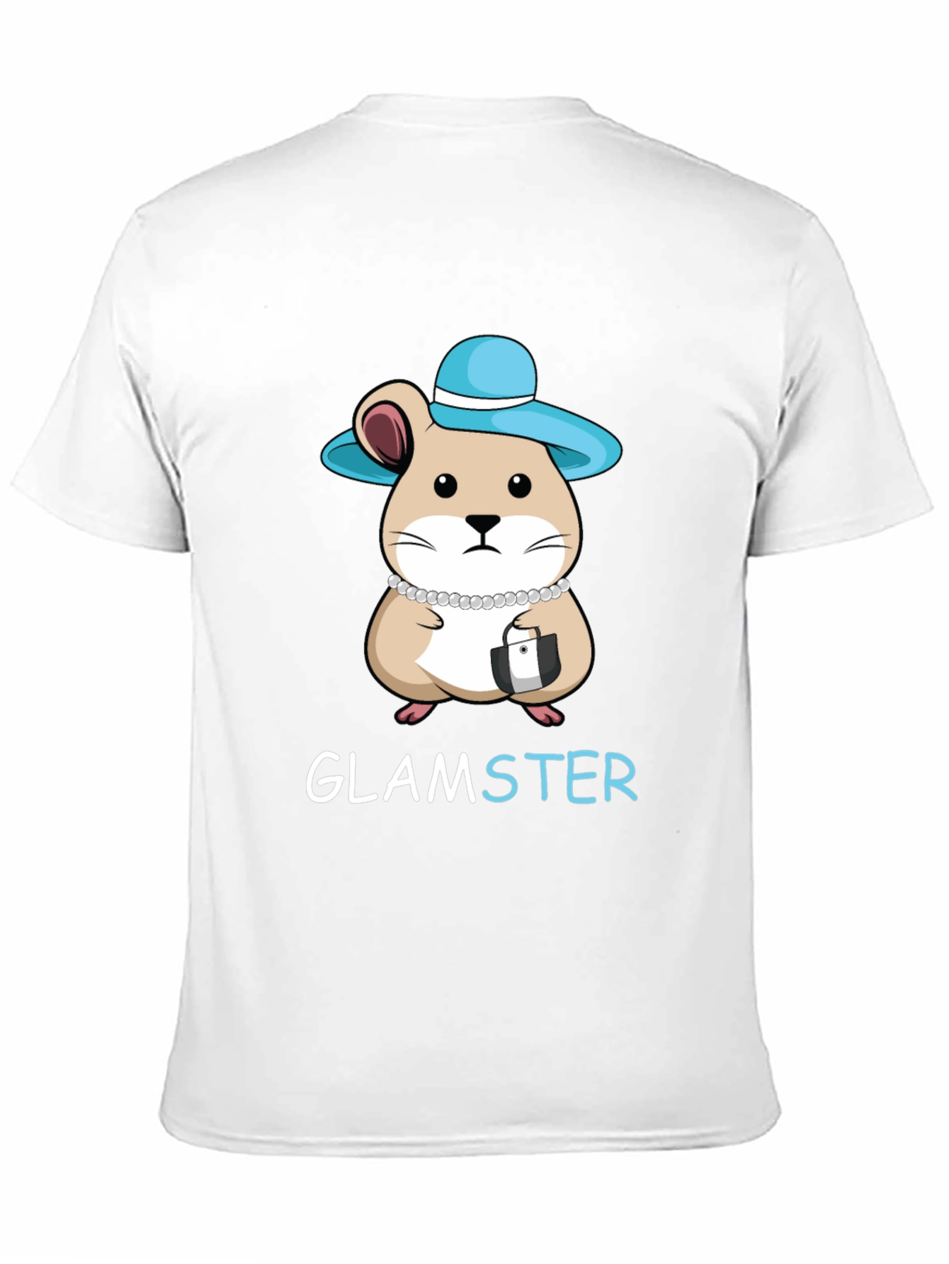 Glamster Hamster Graphic T-Shirt