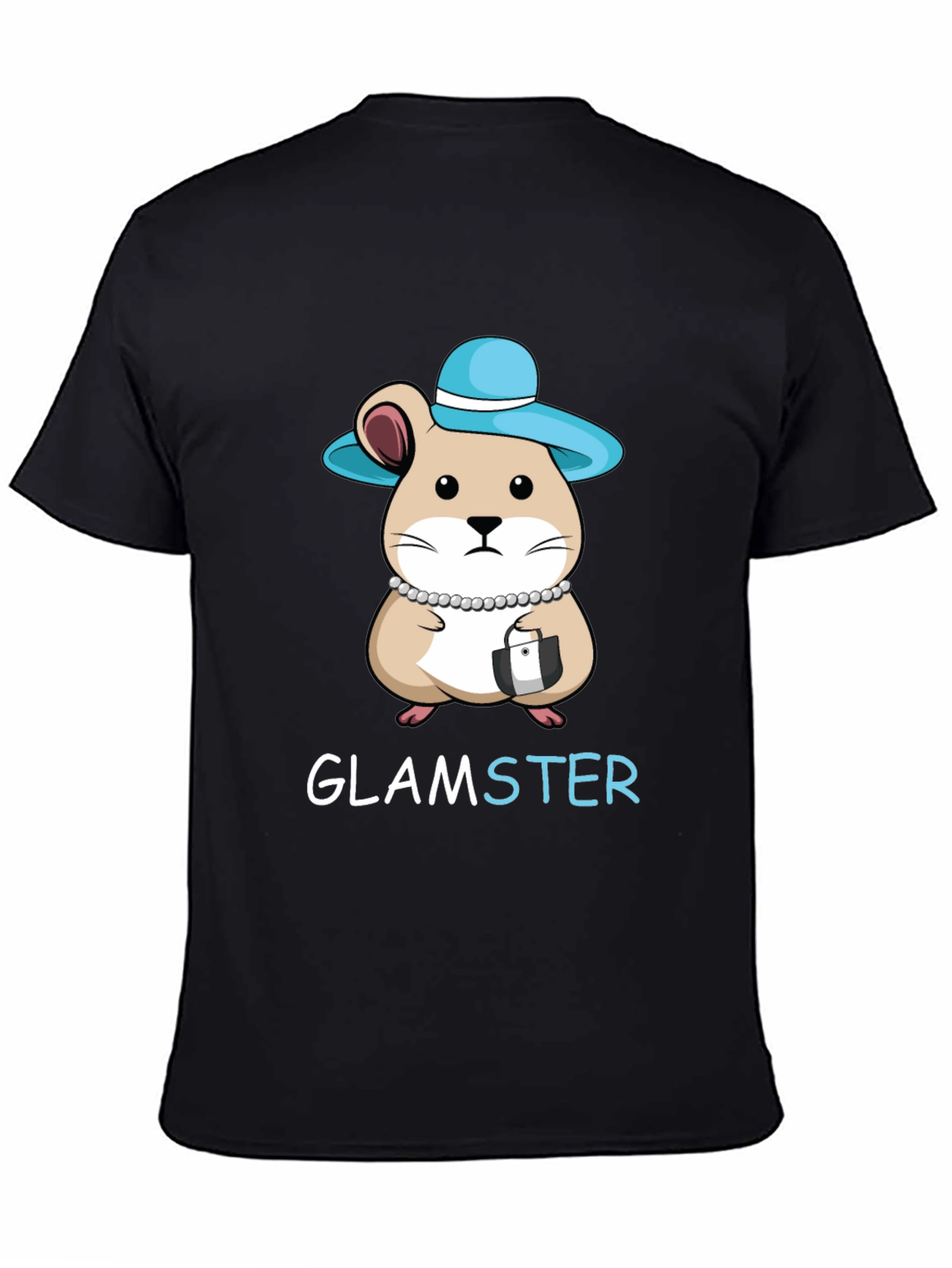 Glamster Hamster Graphic T-Shirt