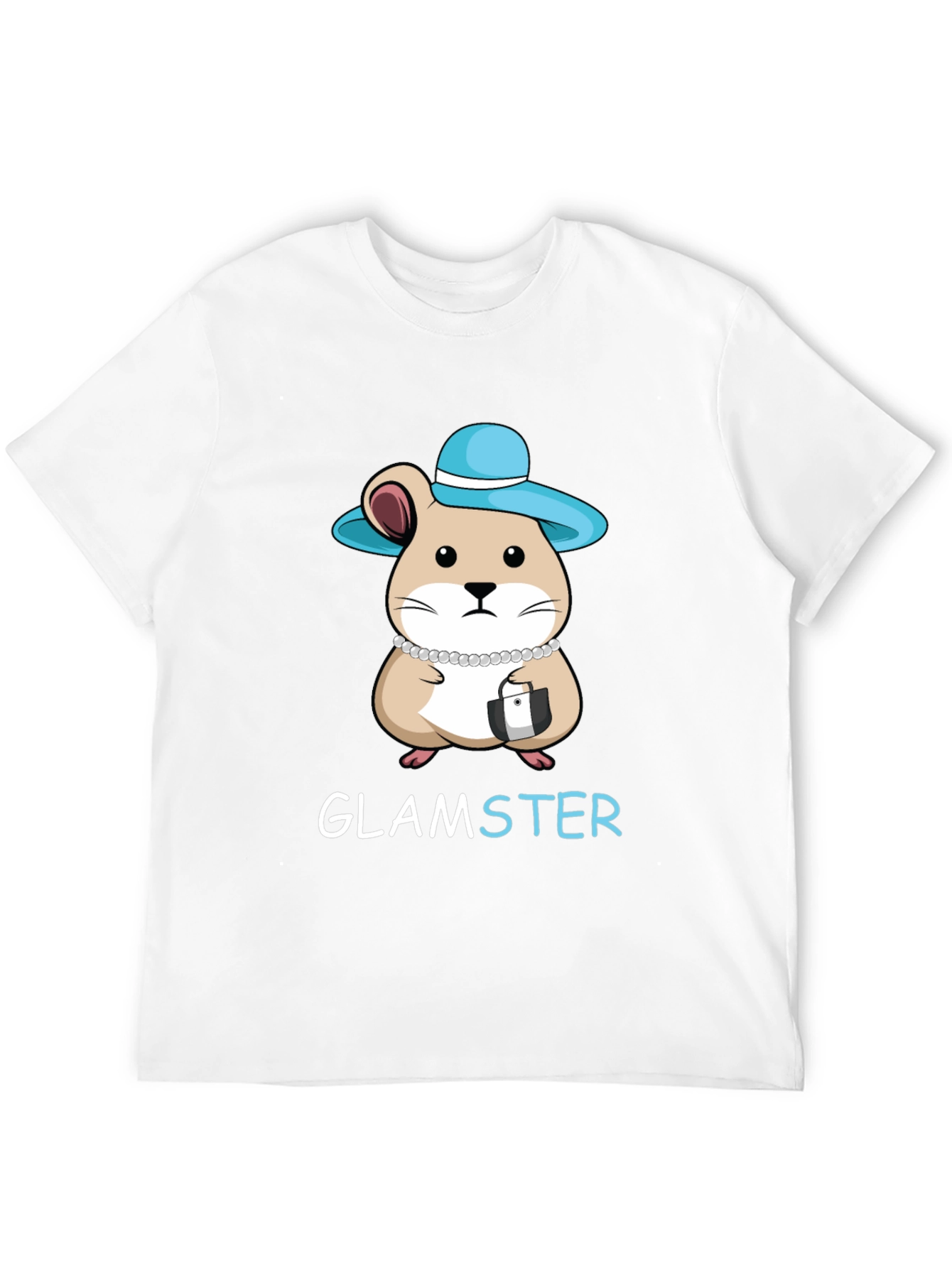 Glamster Hamster Graphic T-Shirt