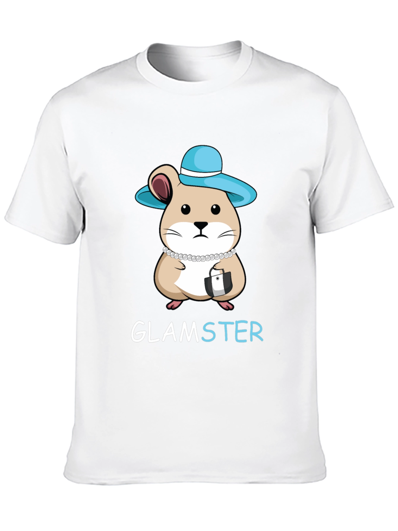 Glamster Hamster Graphic T-Shirt