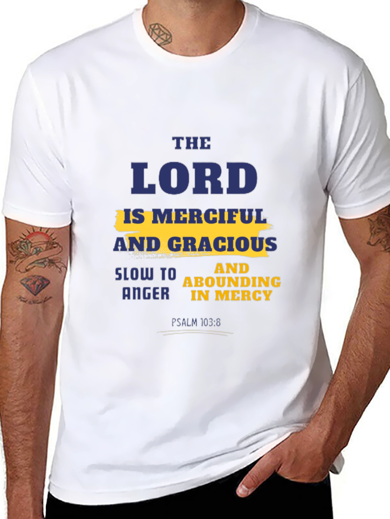 The Lord is Merciful T-Shirt - Christian Apparel