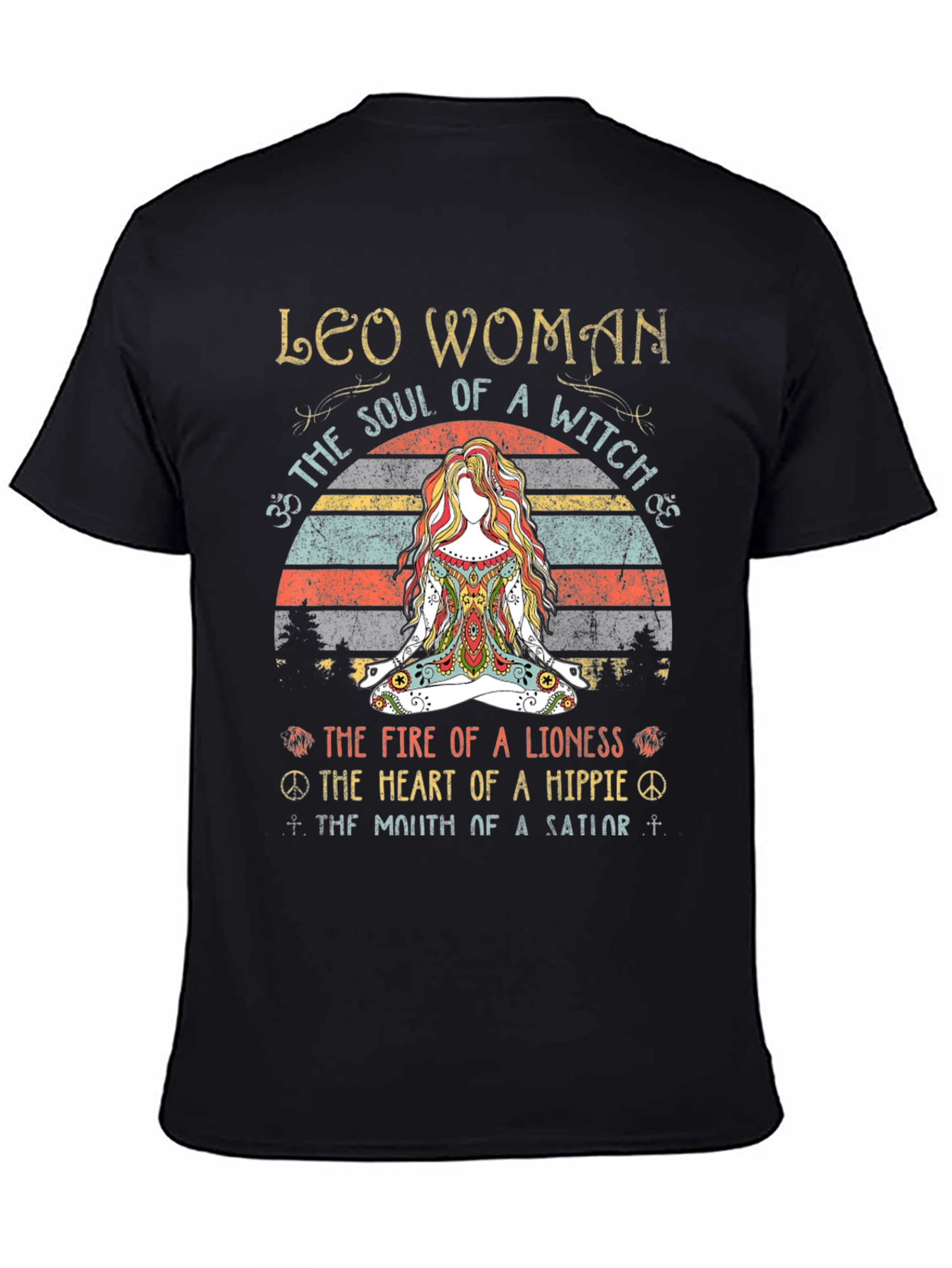Leo Woman Soul of a Witch Graphic Tee