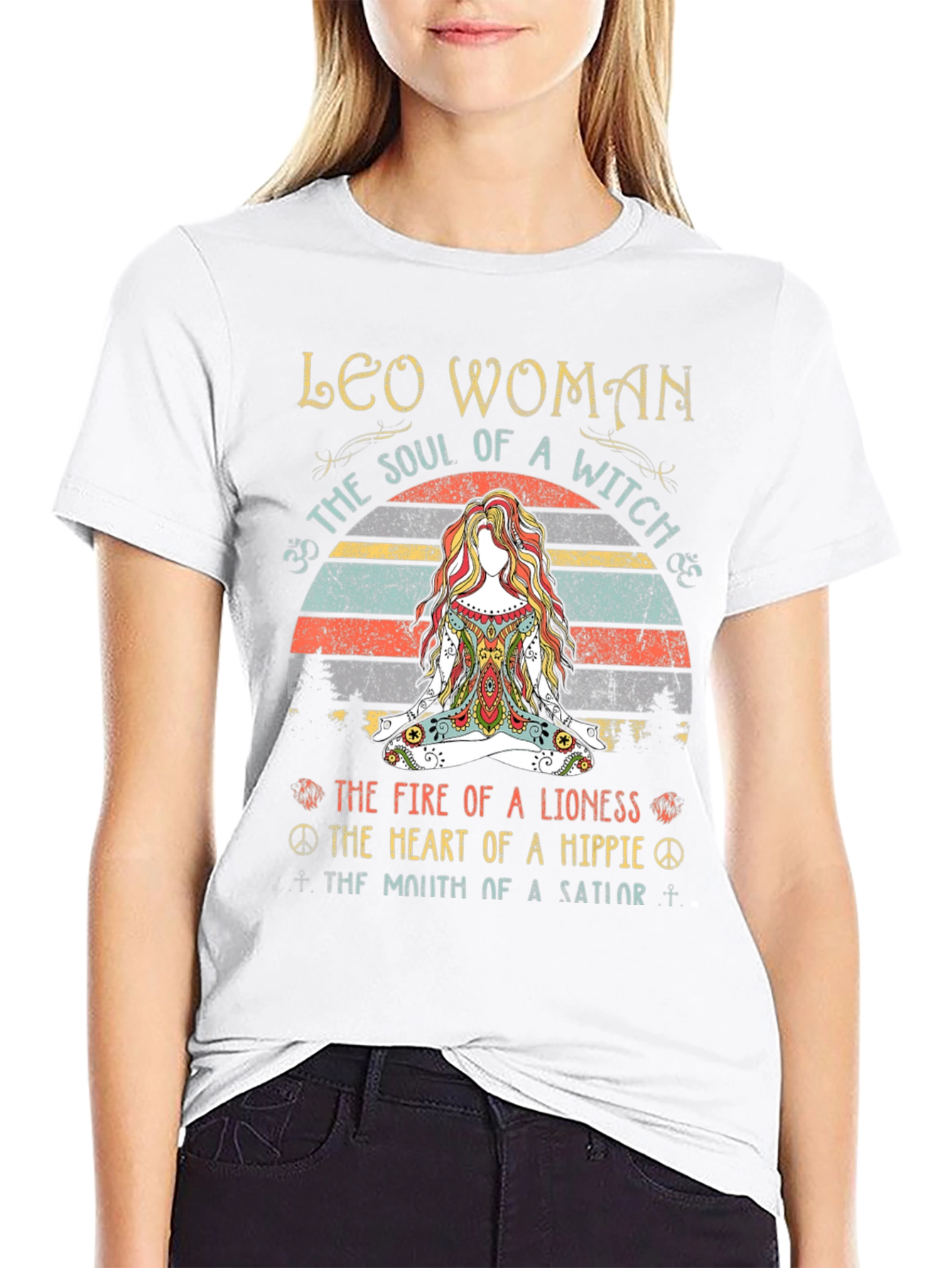 Leo Woman Soul of a Witch Graphic Tee