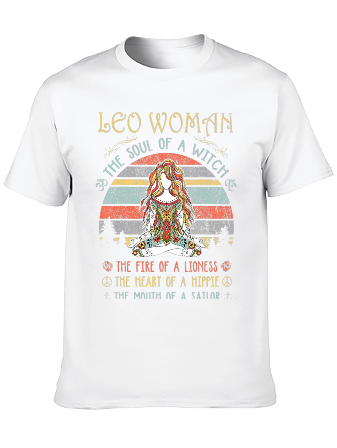 Leo Woman Soul of a Witch Graphic Tee