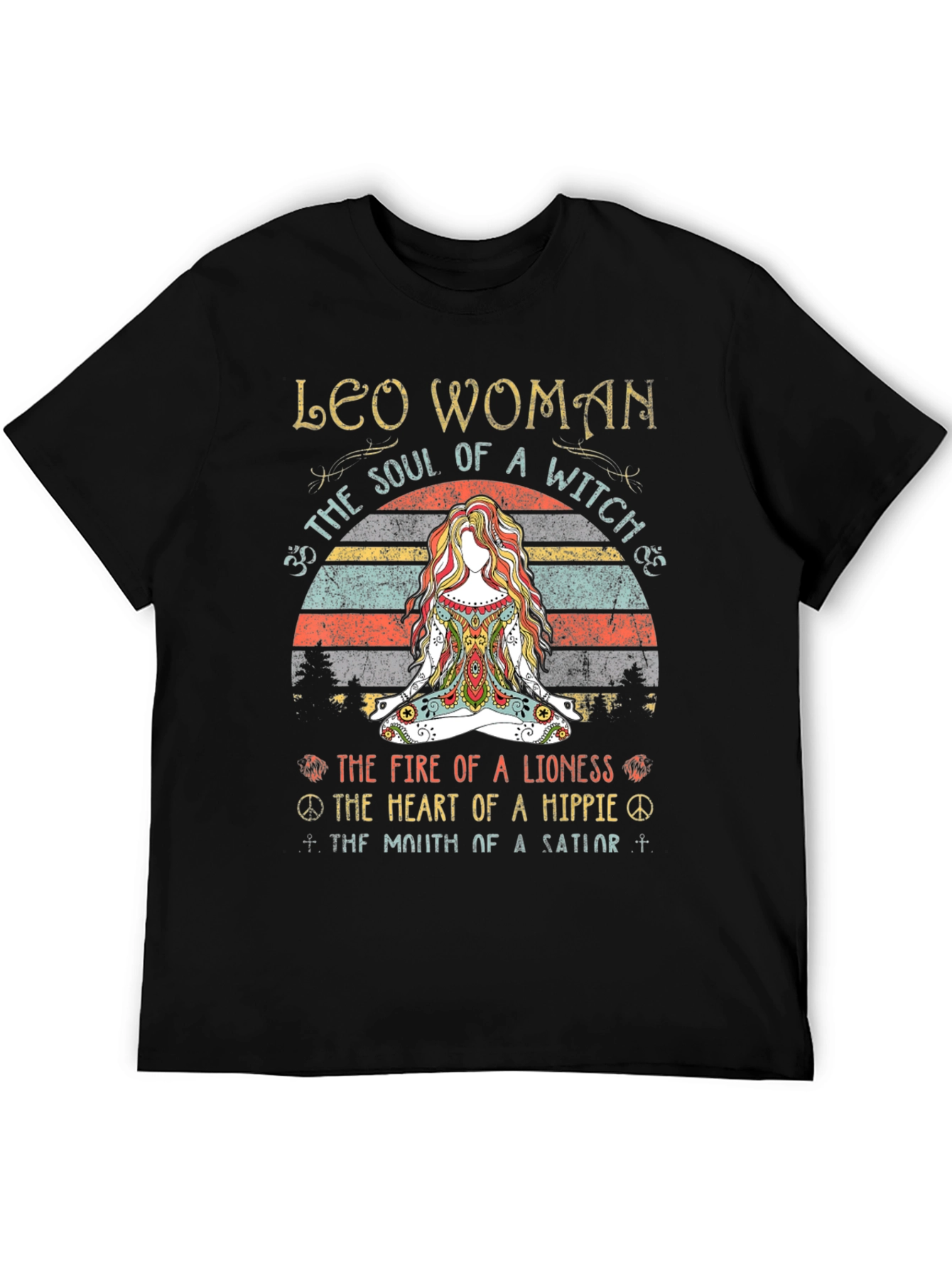 Leo Woman Soul of a Witch Graphic Tee