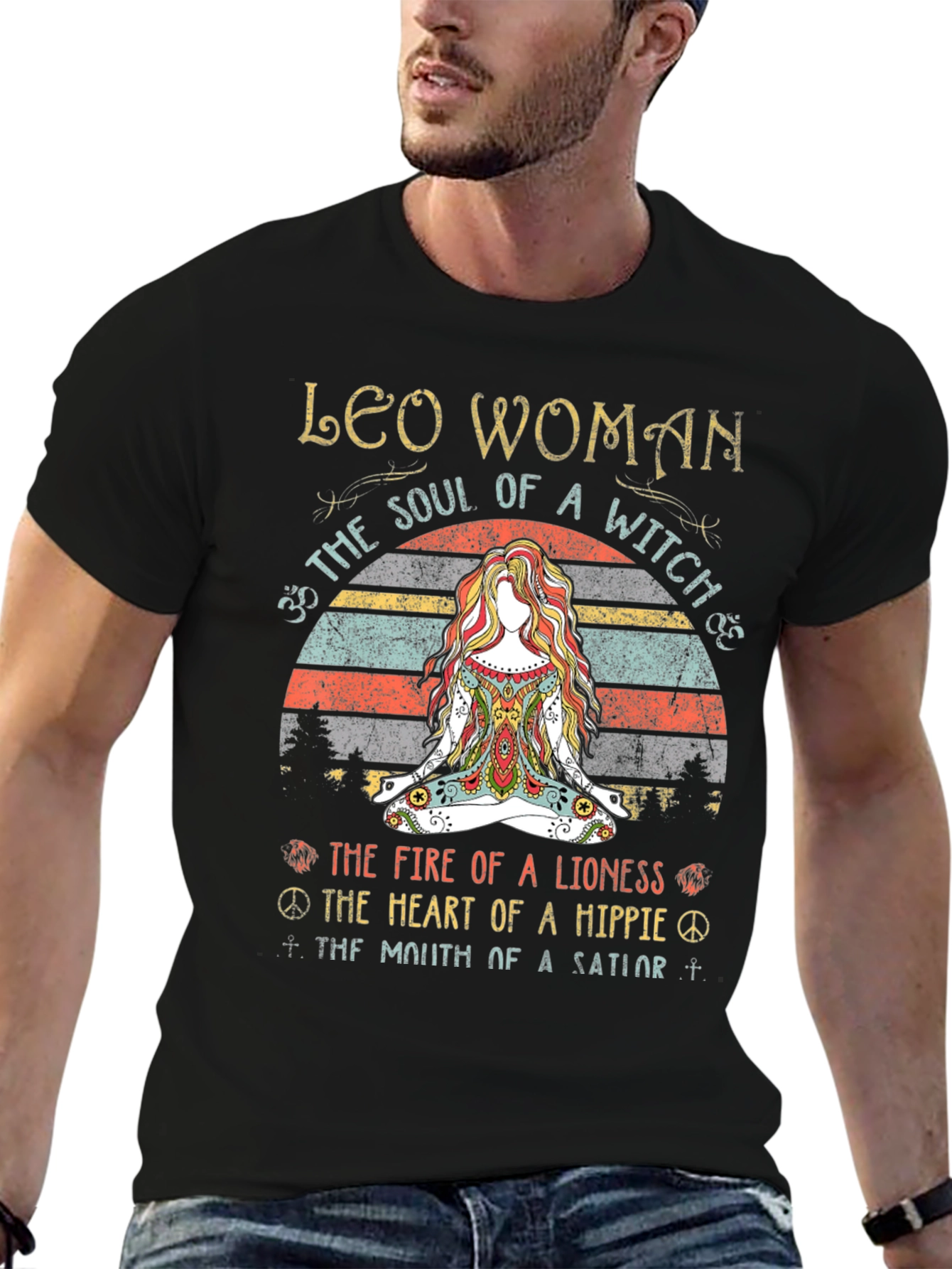 Leo Woman Soul of a Witch Graphic Tee