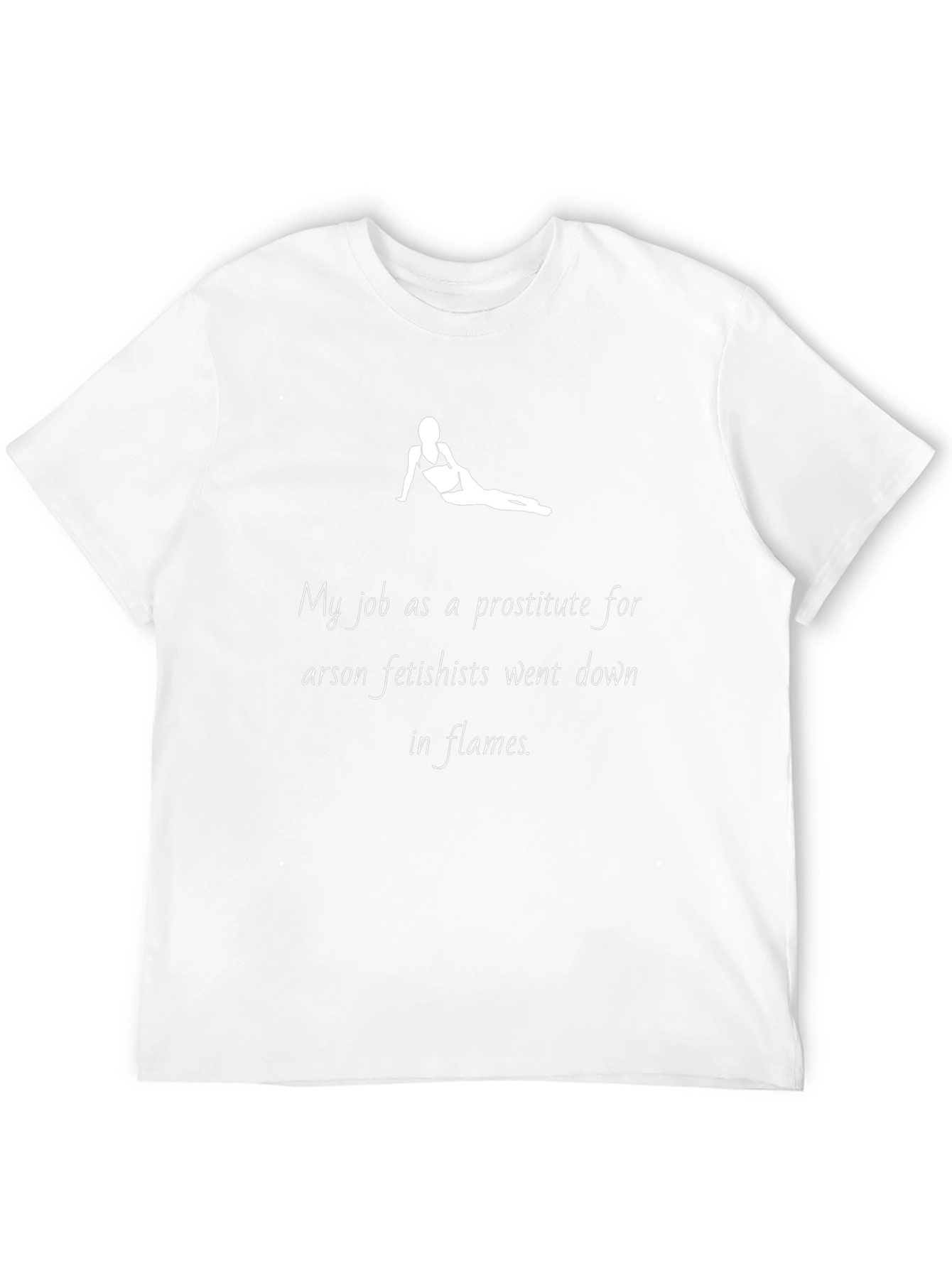 Humorous Graphic Tee: Arson Fetishists