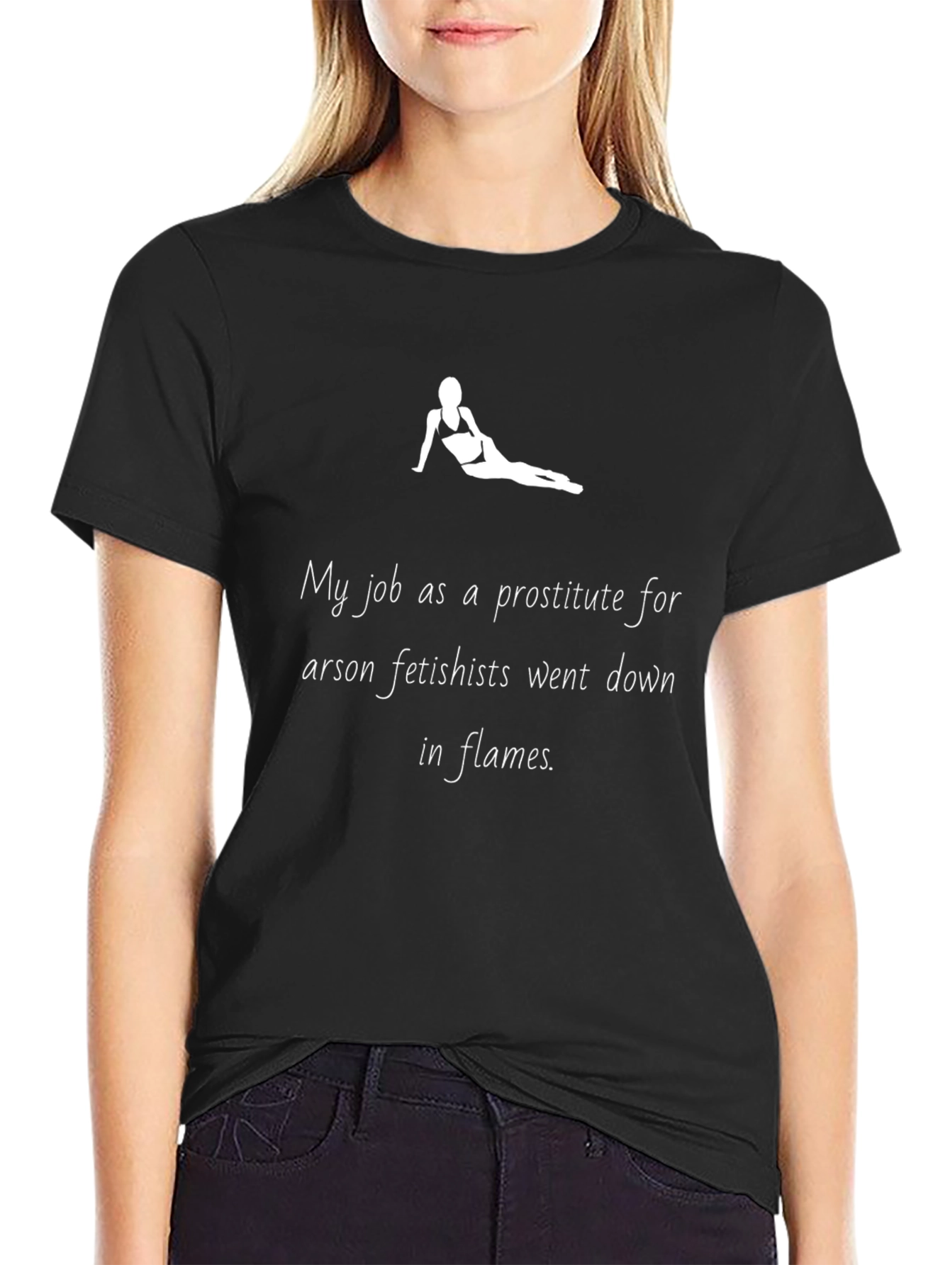 Humorous Graphic Tee: Arson Fetishists