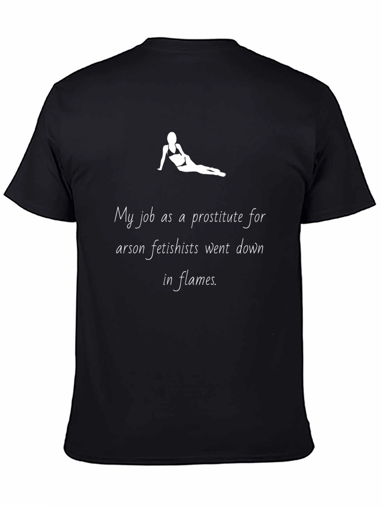 Humorous Graphic Tee: Arson Fetishists