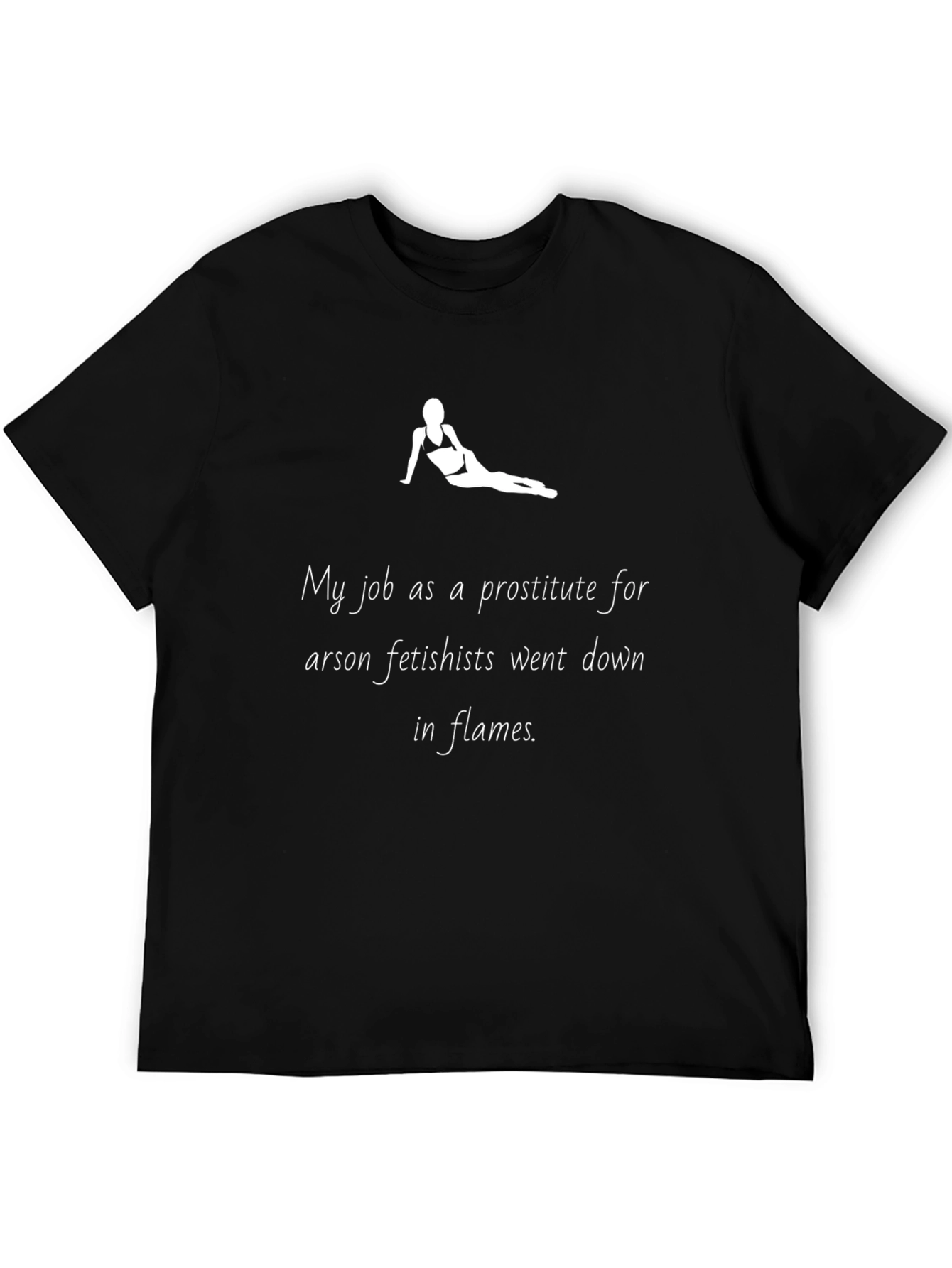 Humorous Graphic Tee: Arson Fetishists