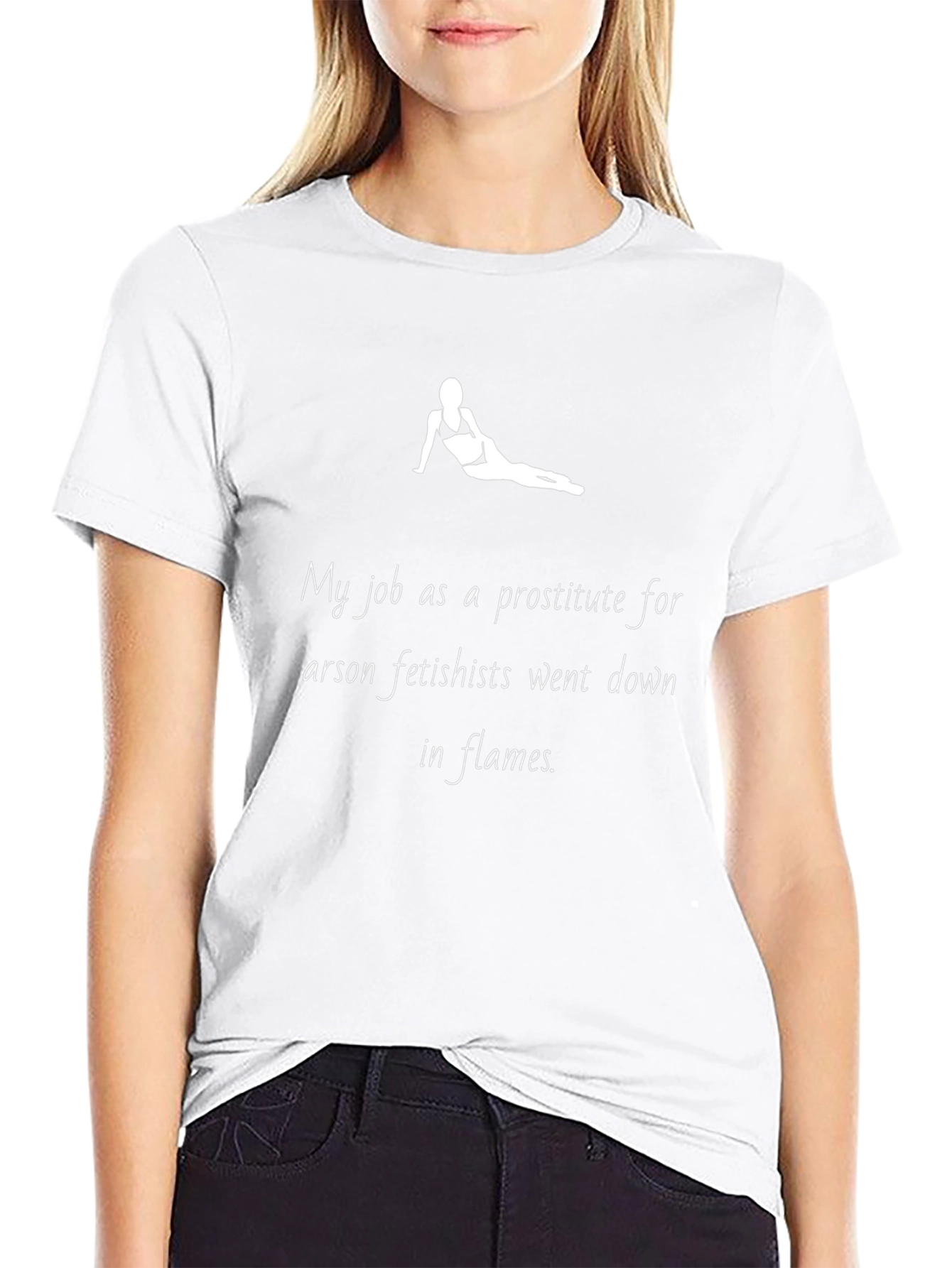 Humorous Graphic Tee: Arson Fetishists
