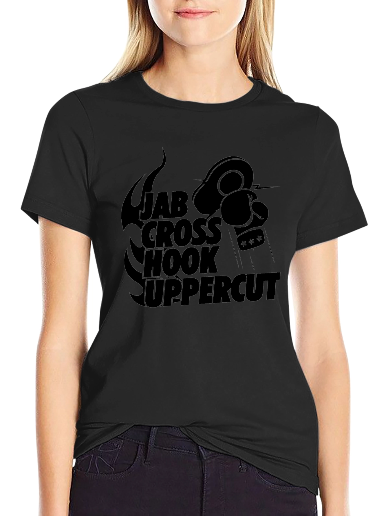 Boxing Moves Graphic T-Shirt