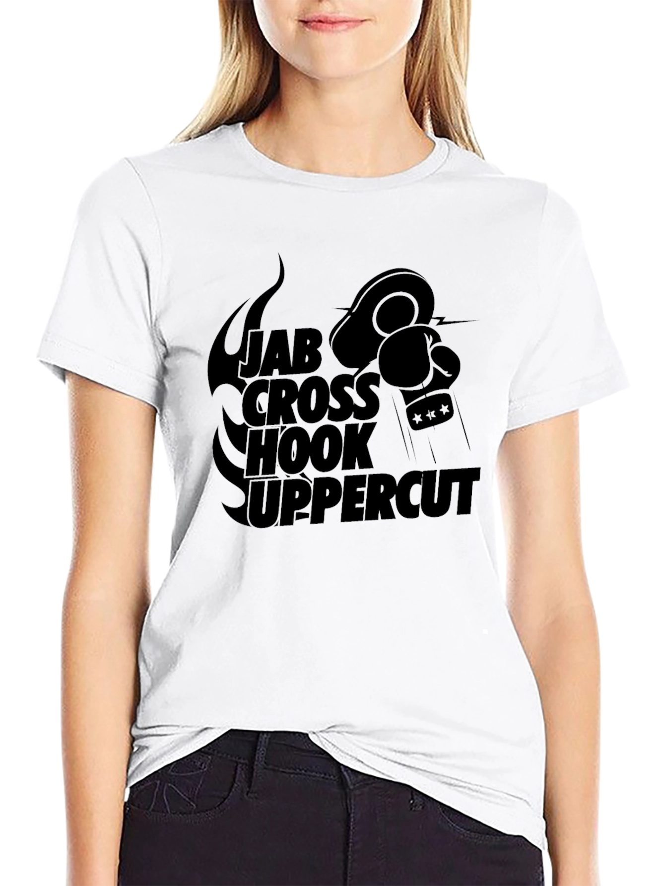 Boxing Moves Graphic T-Shirt