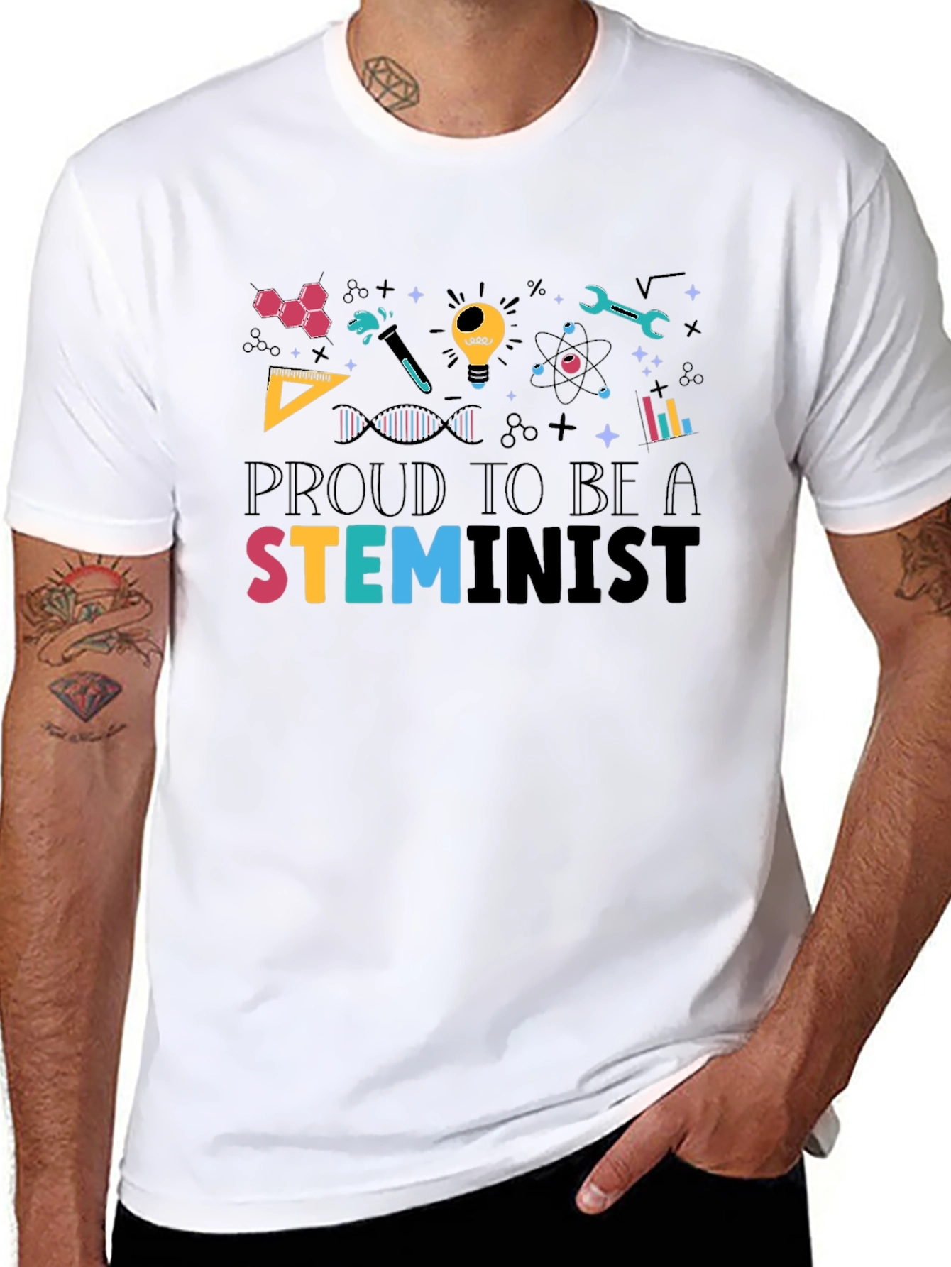 STEMinist T-Shirt: Science & Equality Tee