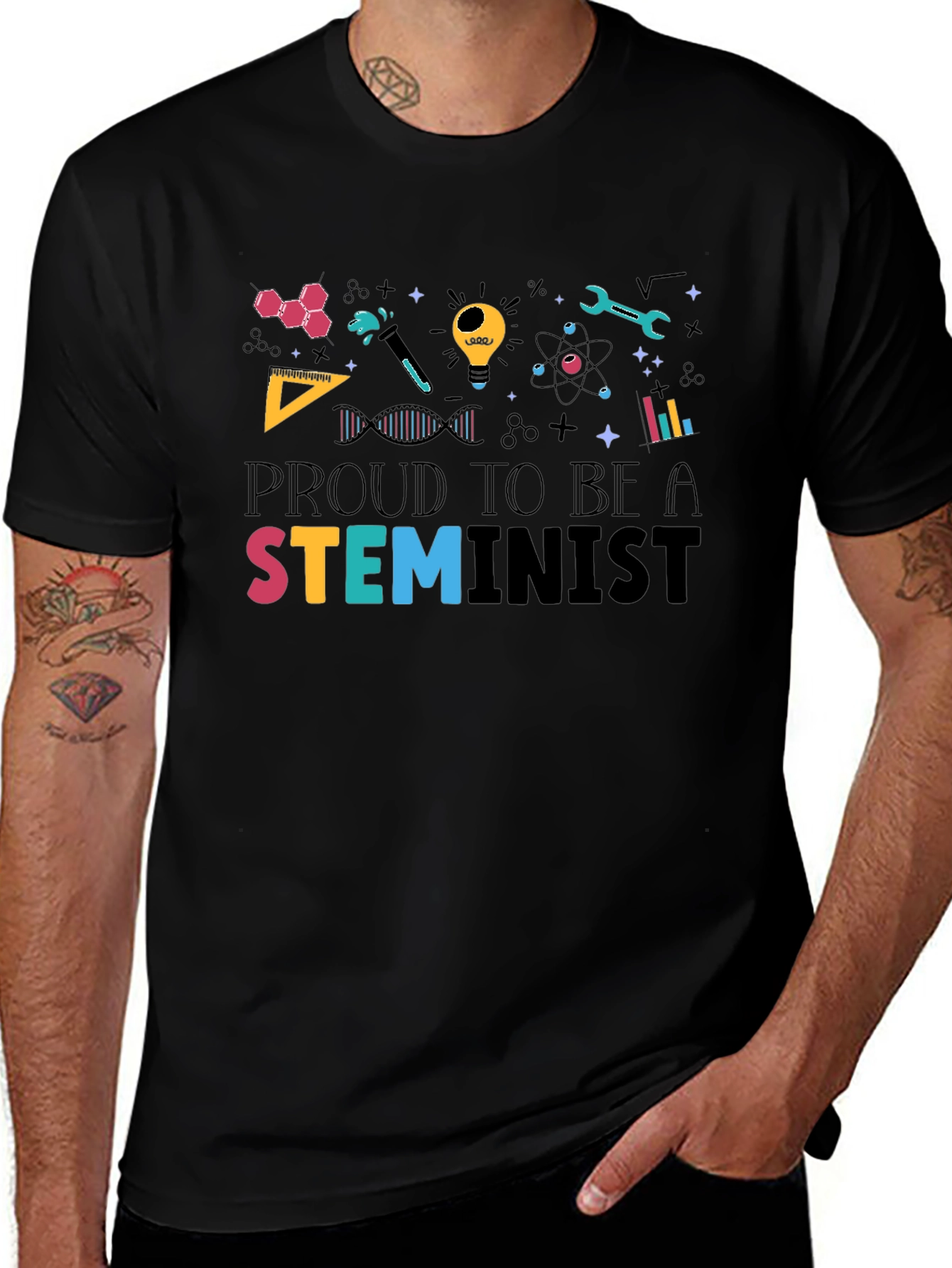 STEMinist T-Shirt: Science & Equality Tee