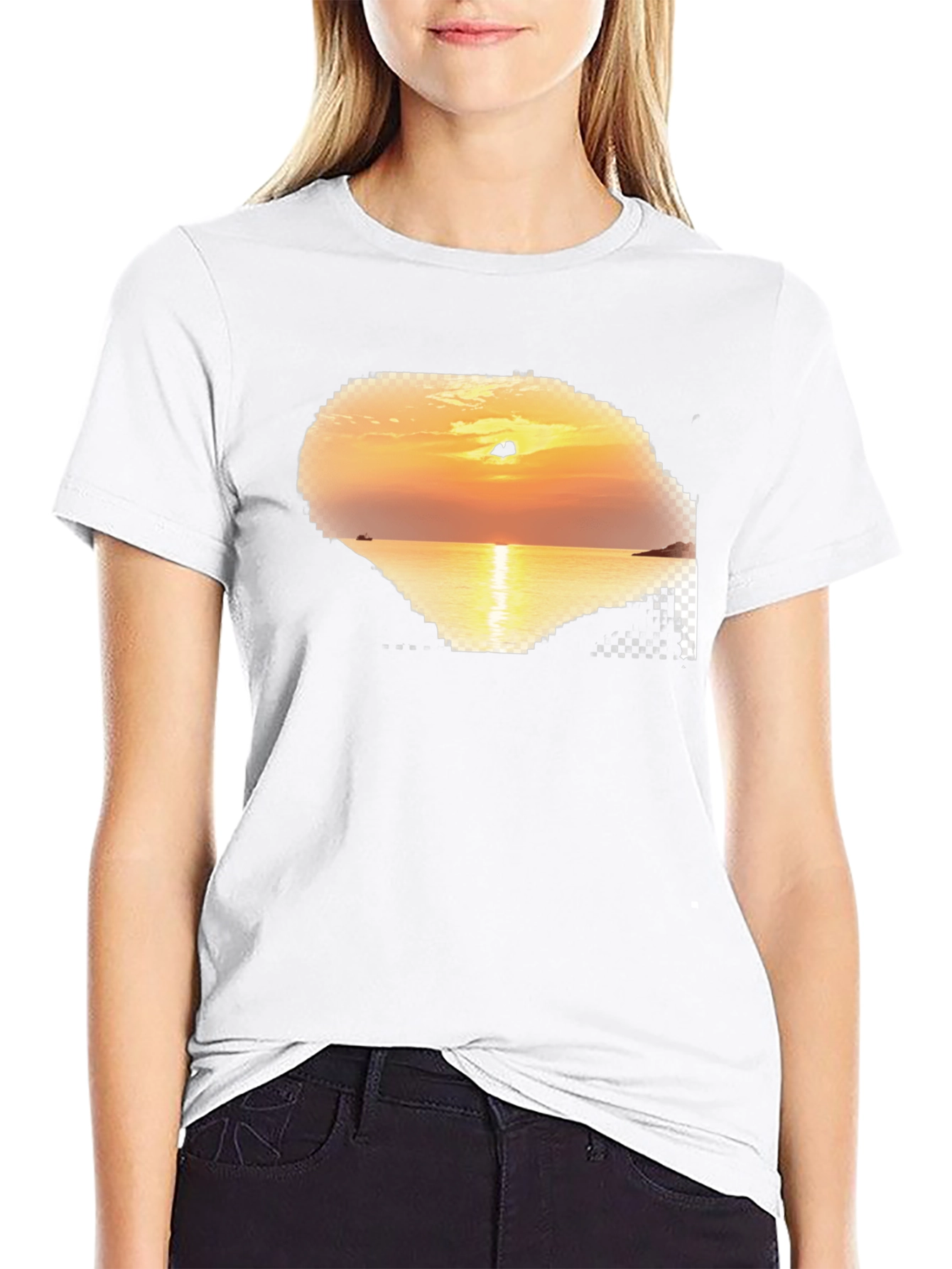 Sunset Beach Graphic Tee - Coastal Vibes