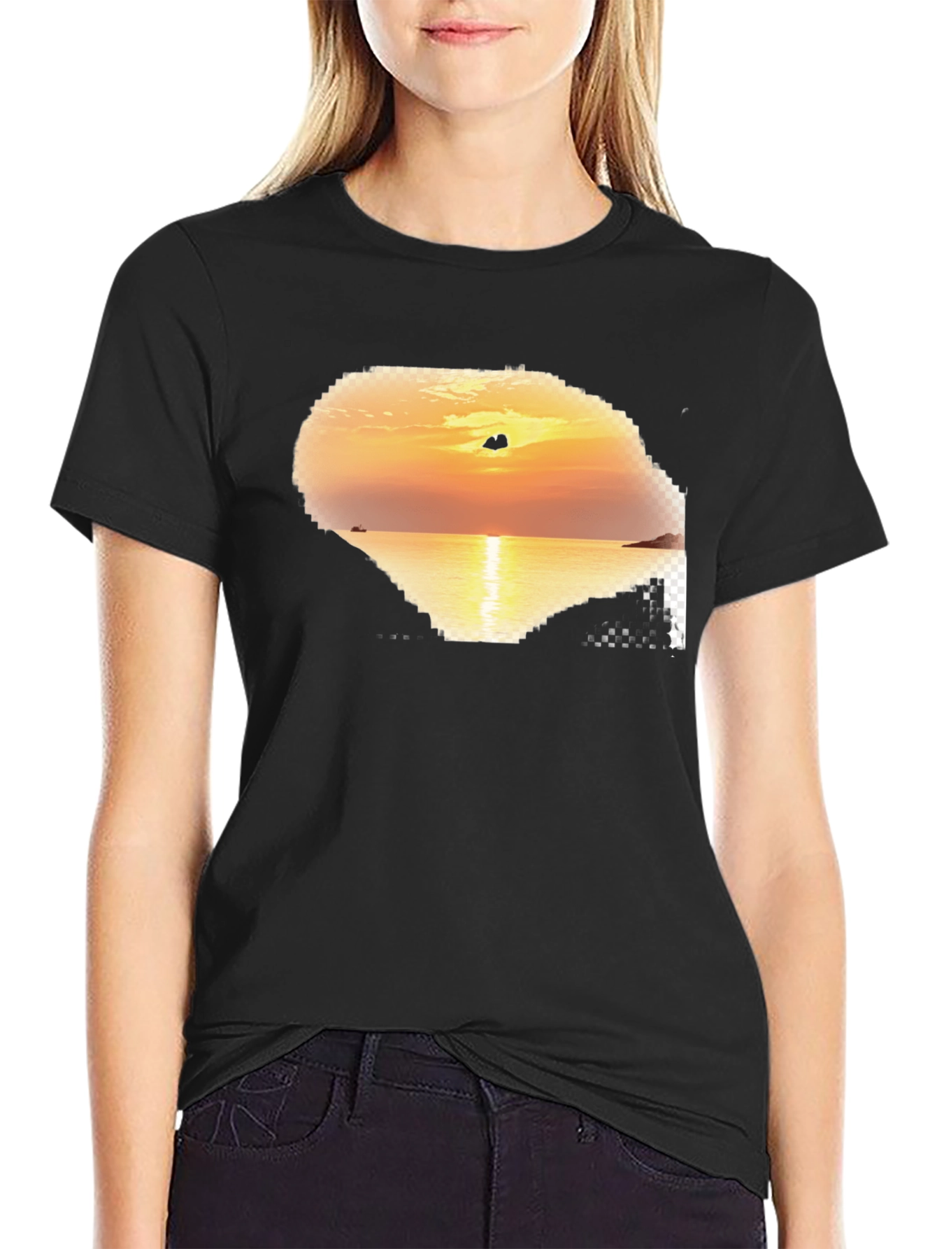 Sunset Beach Graphic Tee - Coastal Vibes