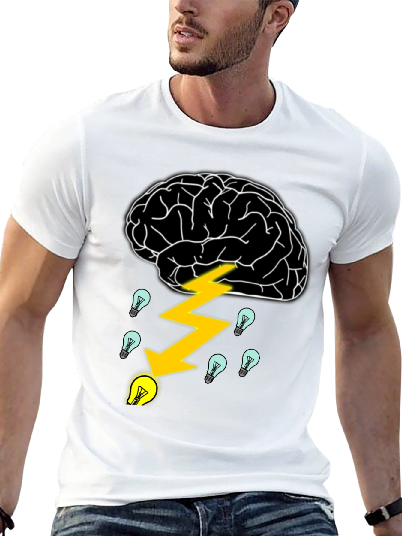 Brainstorm Tee: Ideas in a Flash!