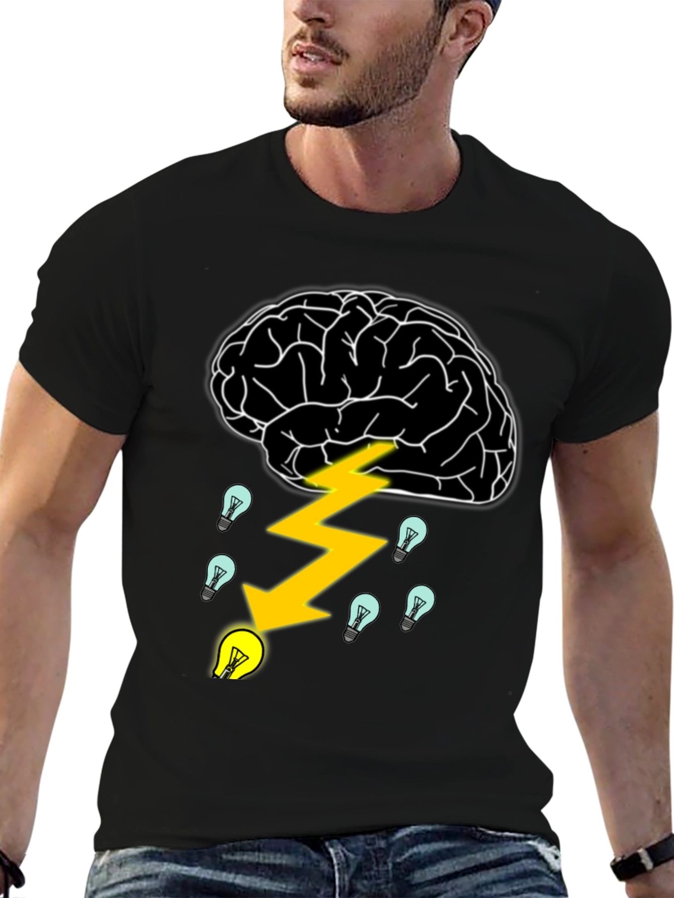 Brainstorm Tee: Ideas in a Flash!