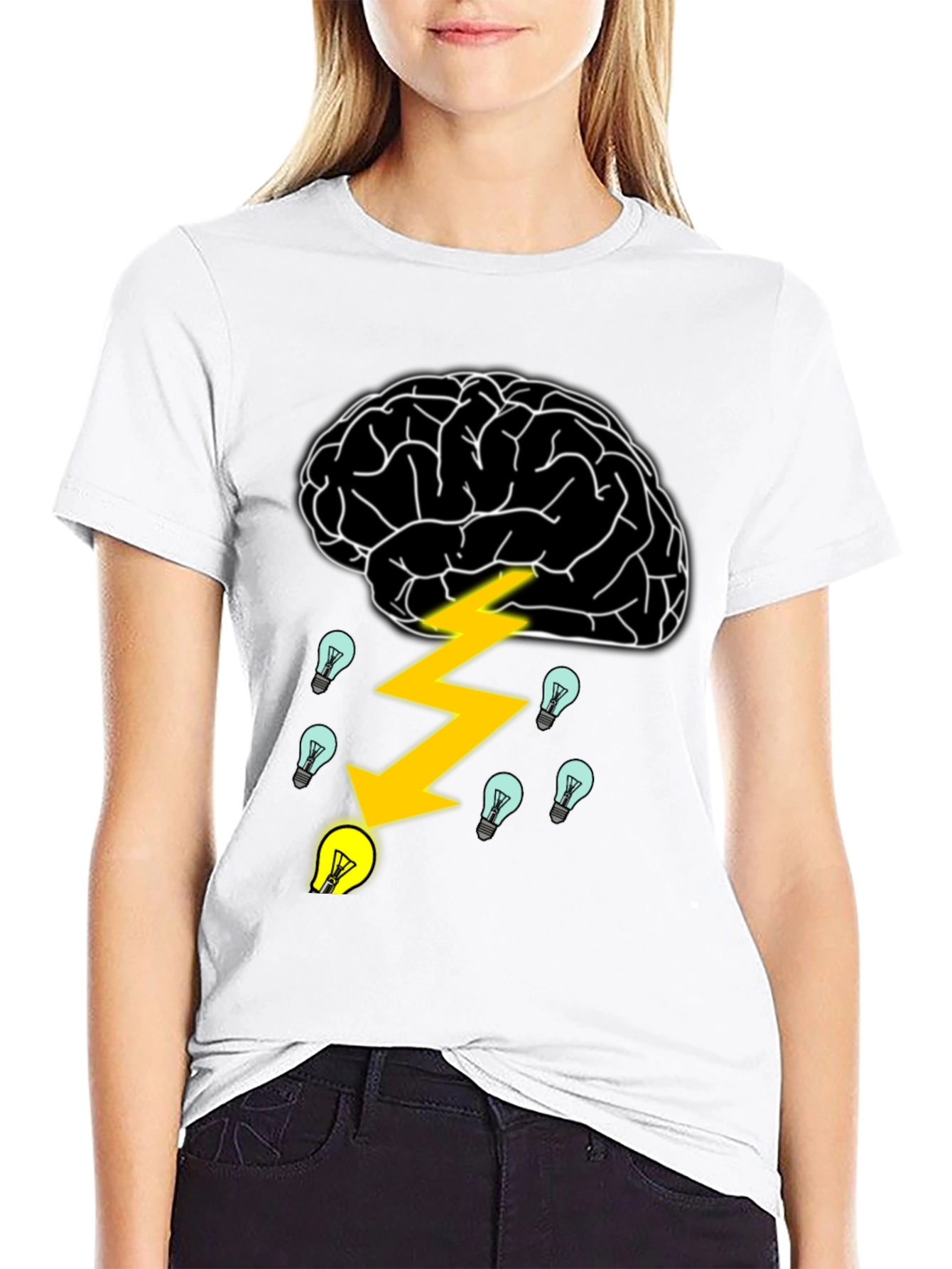 Brainstorm Tee: Ideas in a Flash!